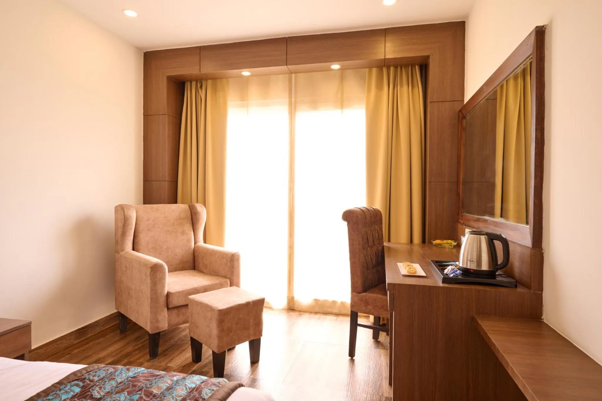 Seating area in Renest Haridwar