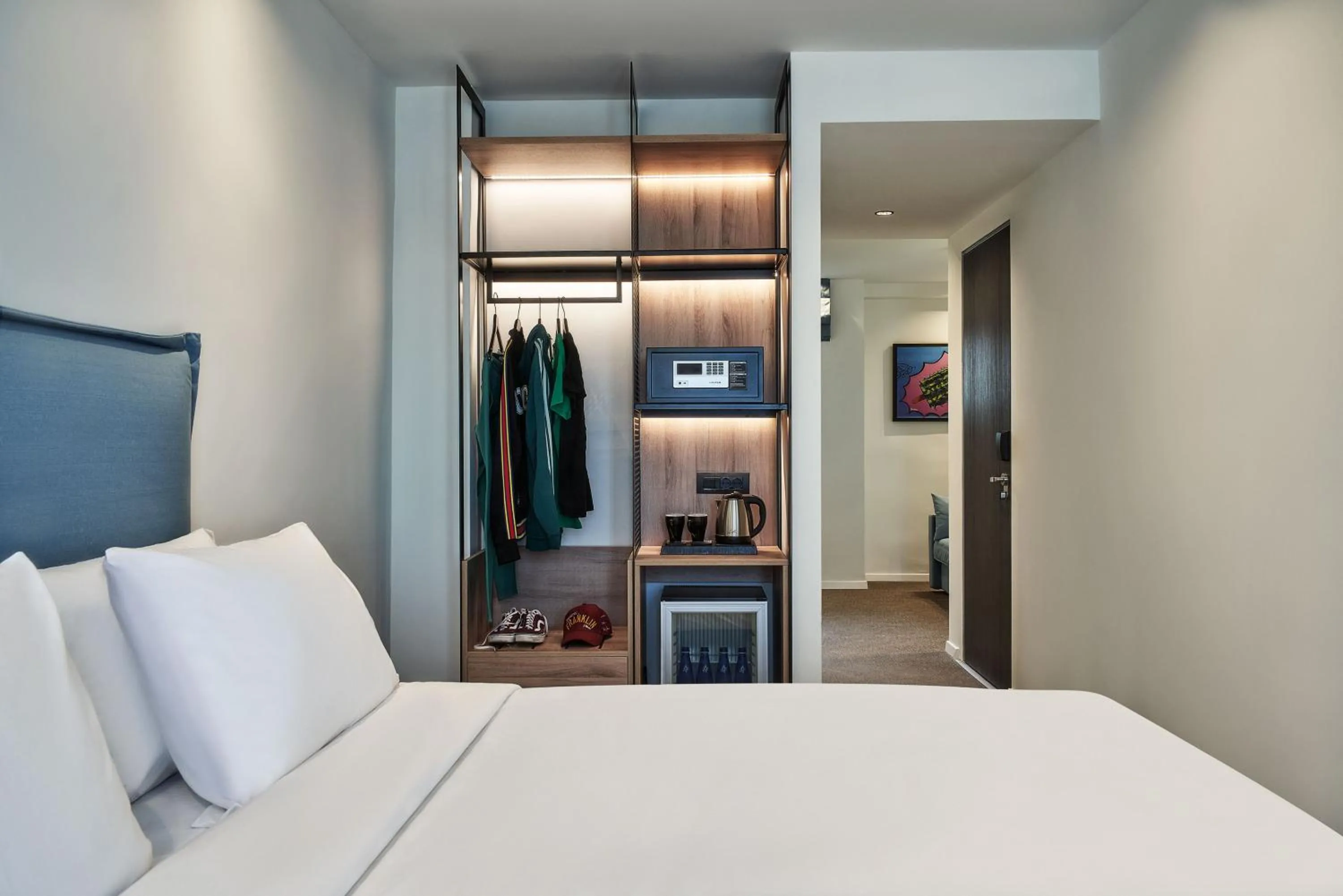 Bed in NLH KERAMEIKOS - Neighborhood Lifestyle Hotels