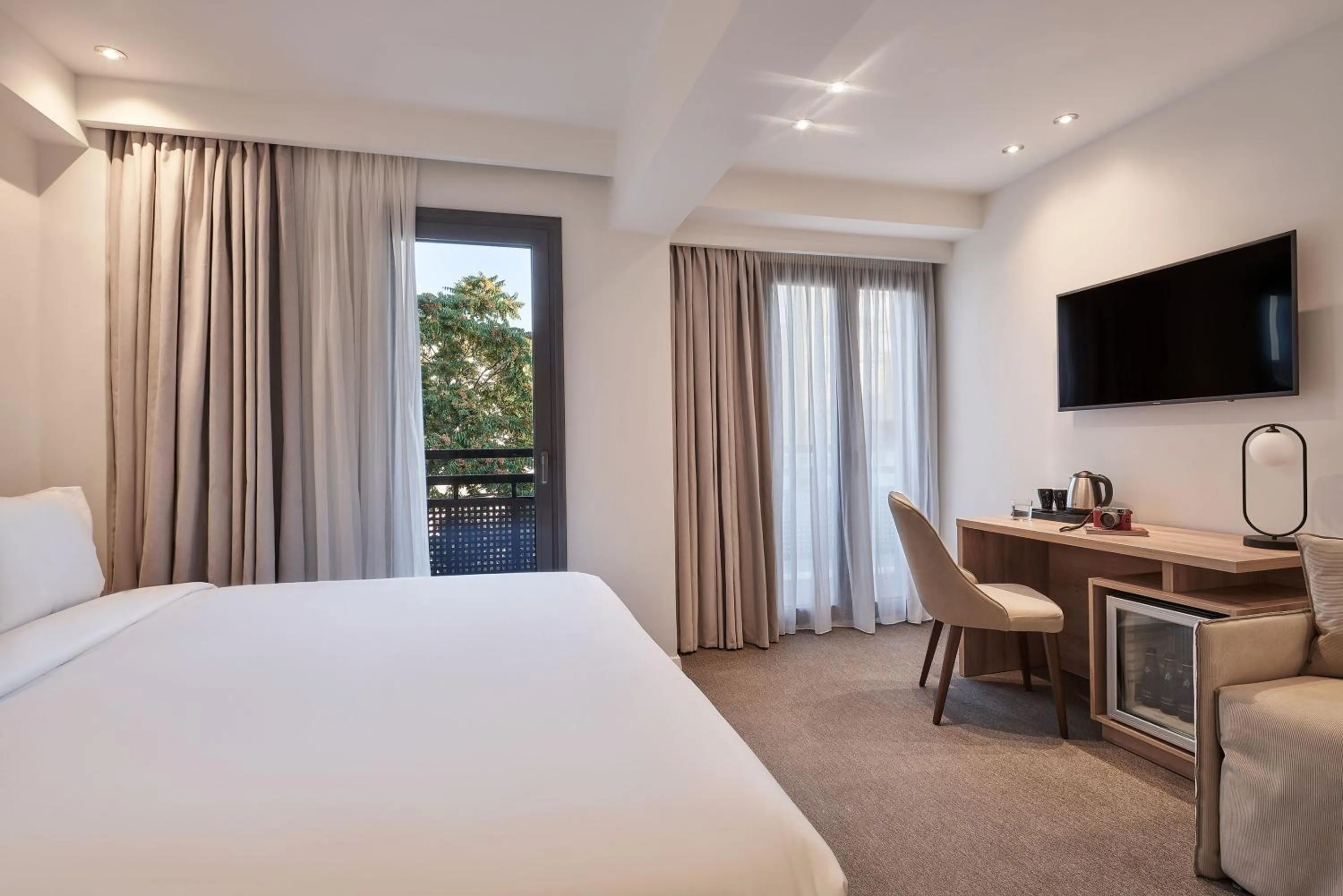 Bed in NLH KERAMEIKOS - Neighborhood Lifestyle Hotels