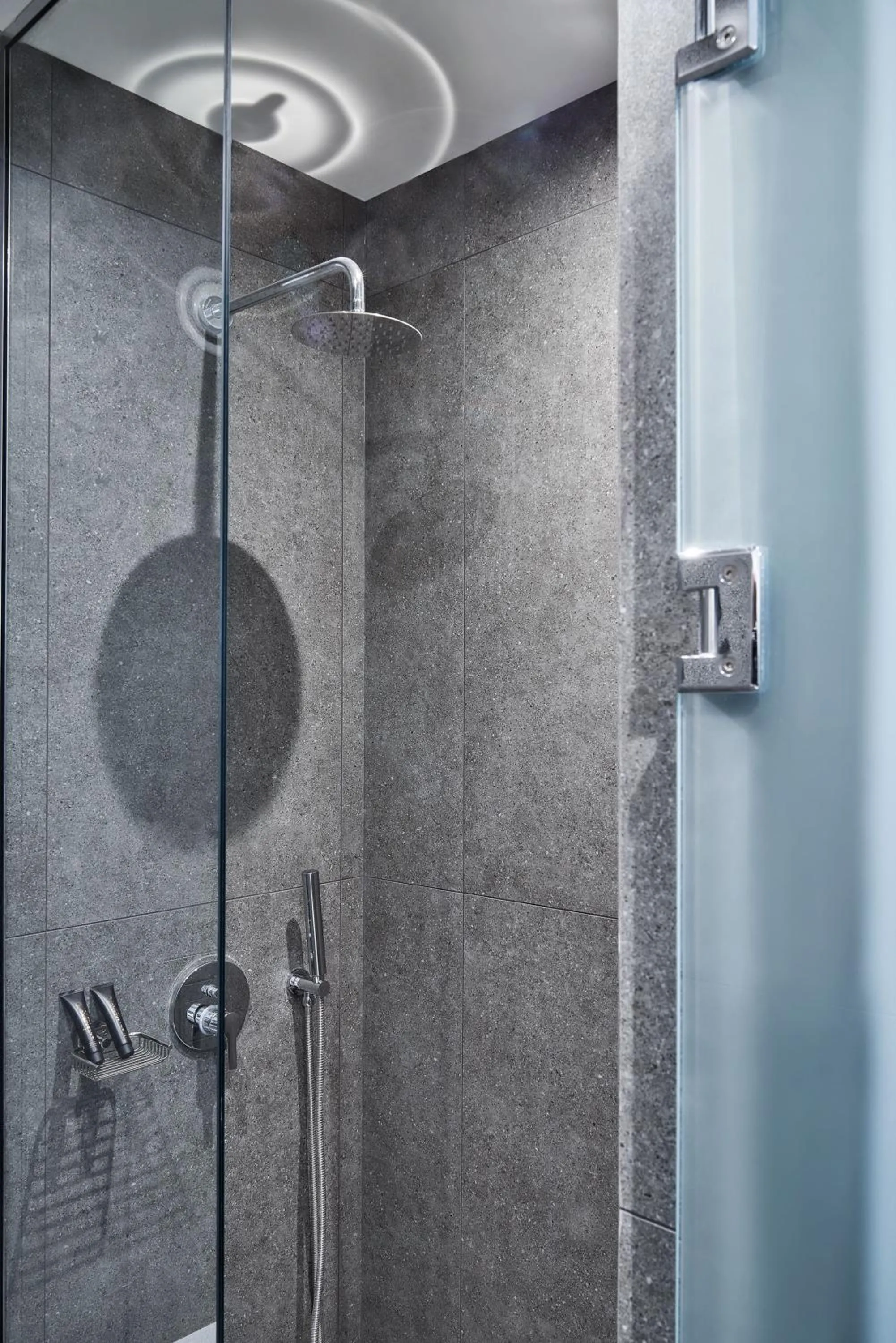 Shower in NLH KERAMEIKOS - Neighborhood Lifestyle Hotels