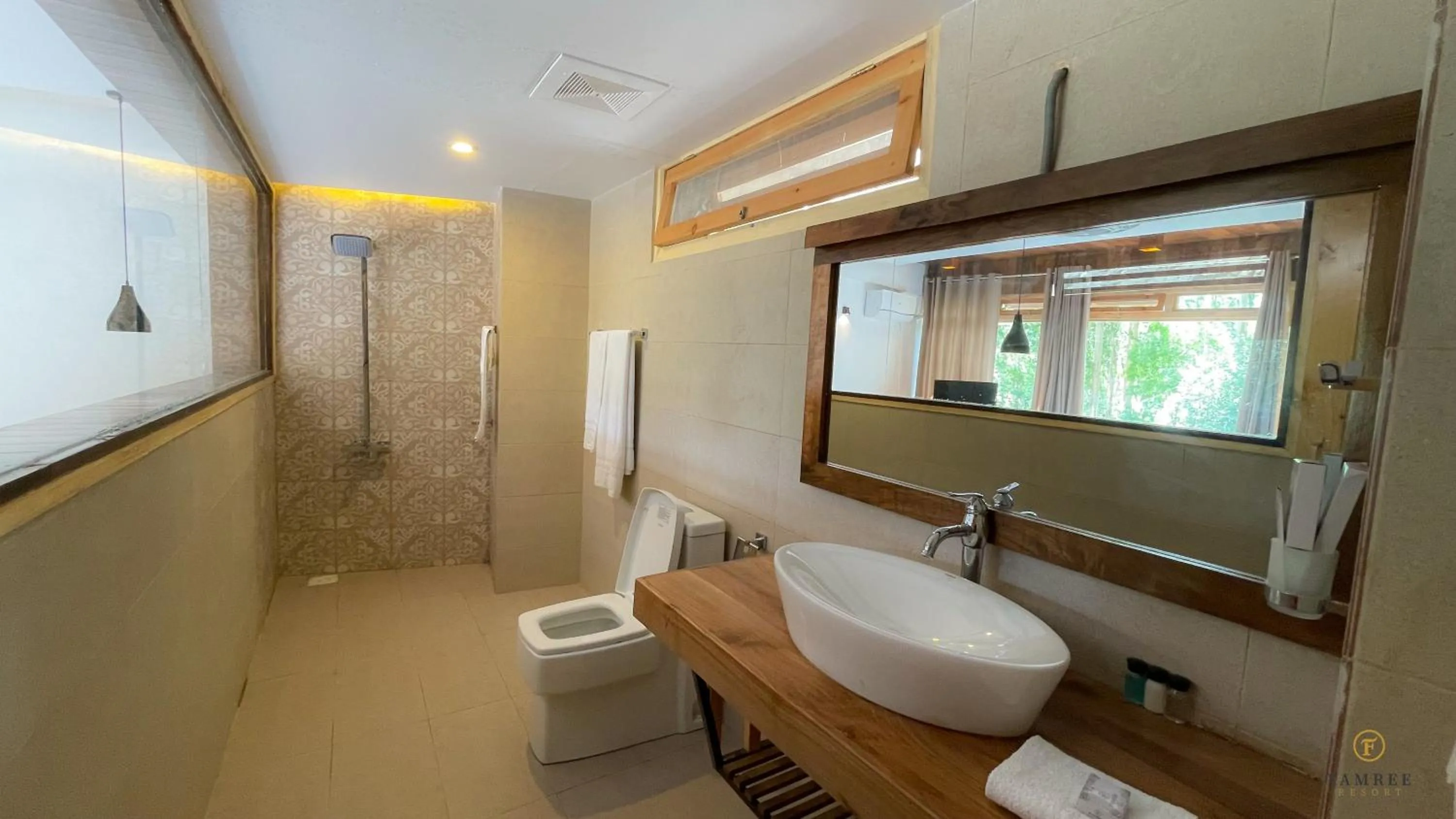 Bathroom in Famree Resort Hunza