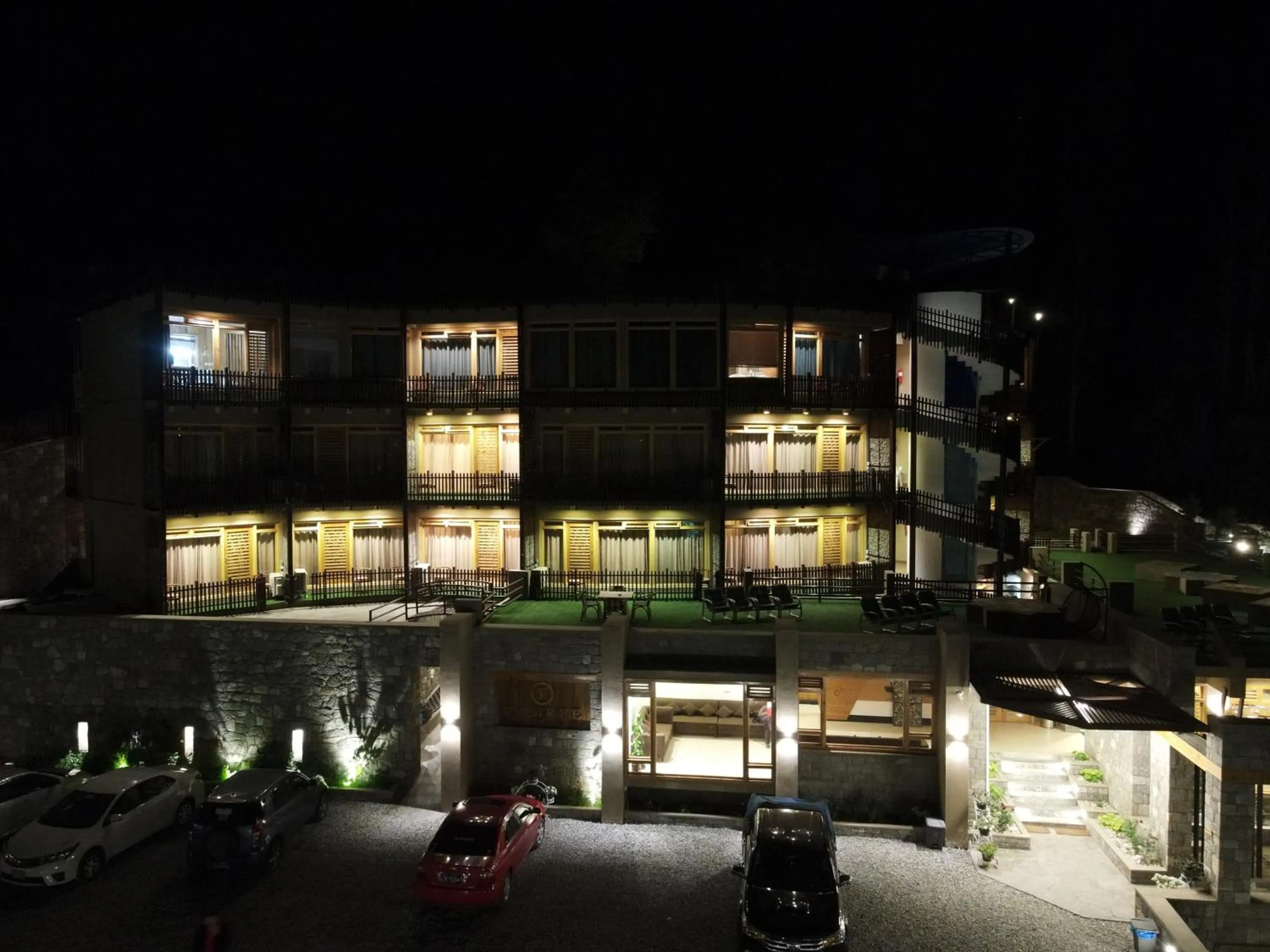 Property building in Famree Resort Hunza