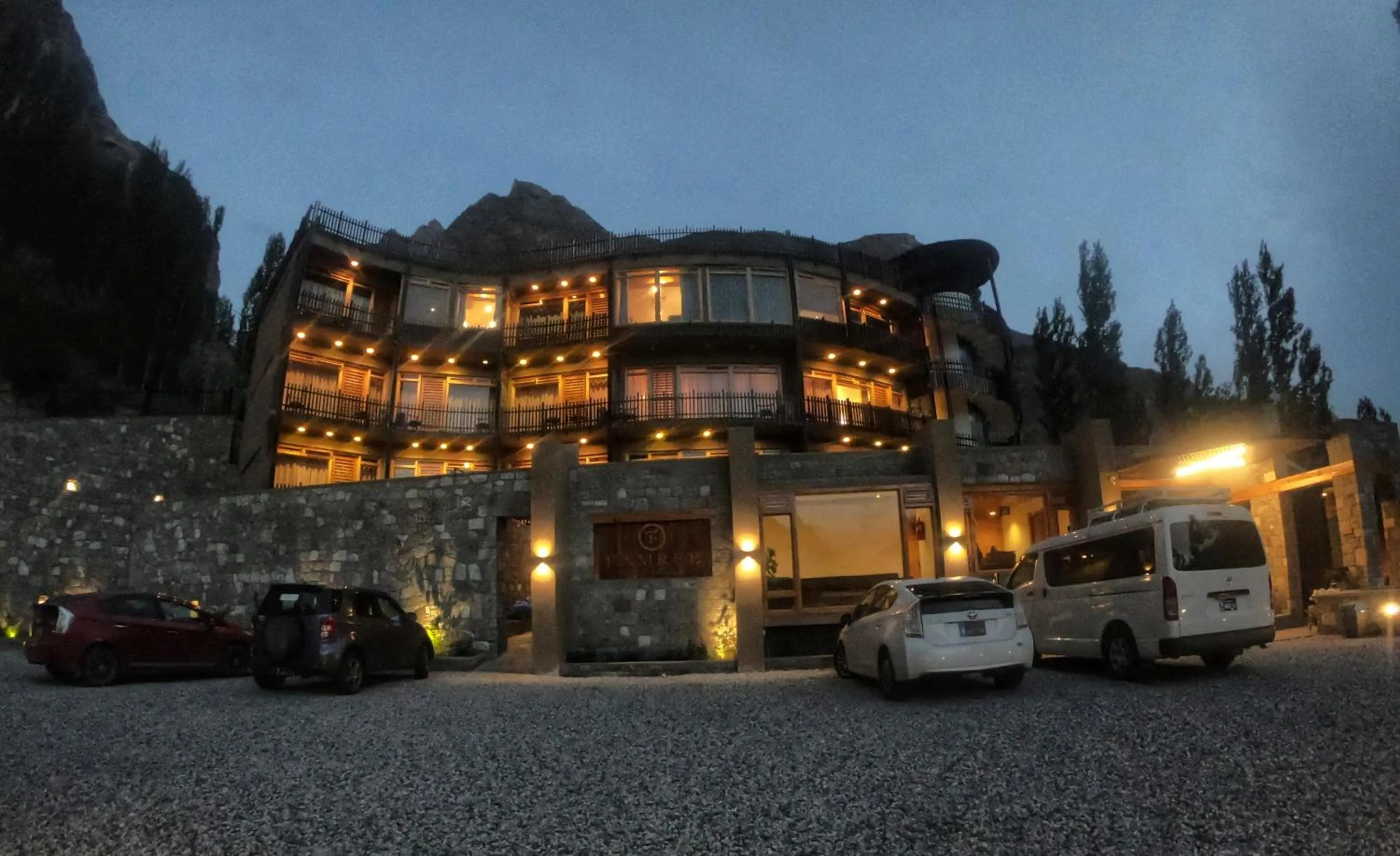 Property building in Famree Resort Hunza