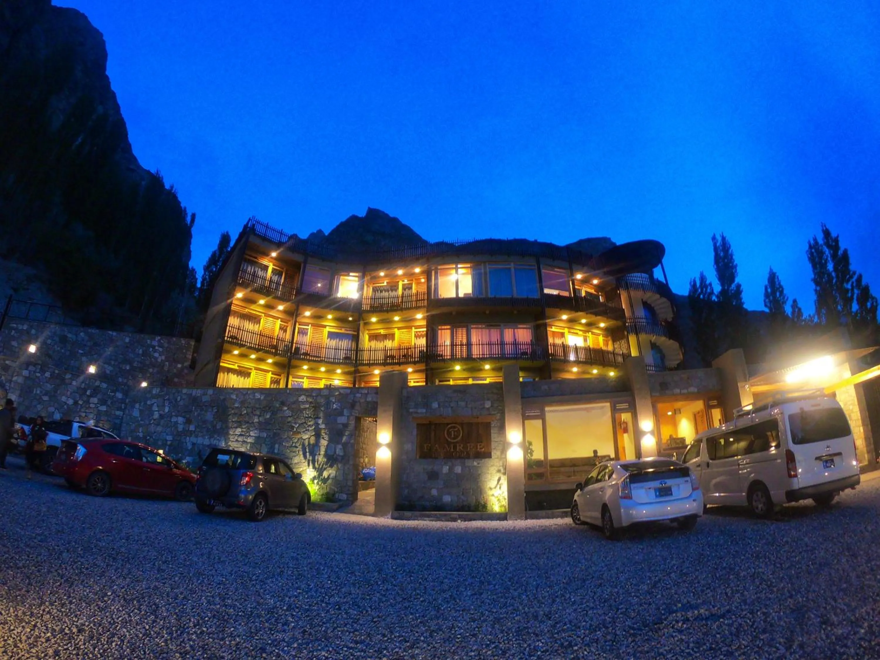 Property building in Famree Resort Hunza
