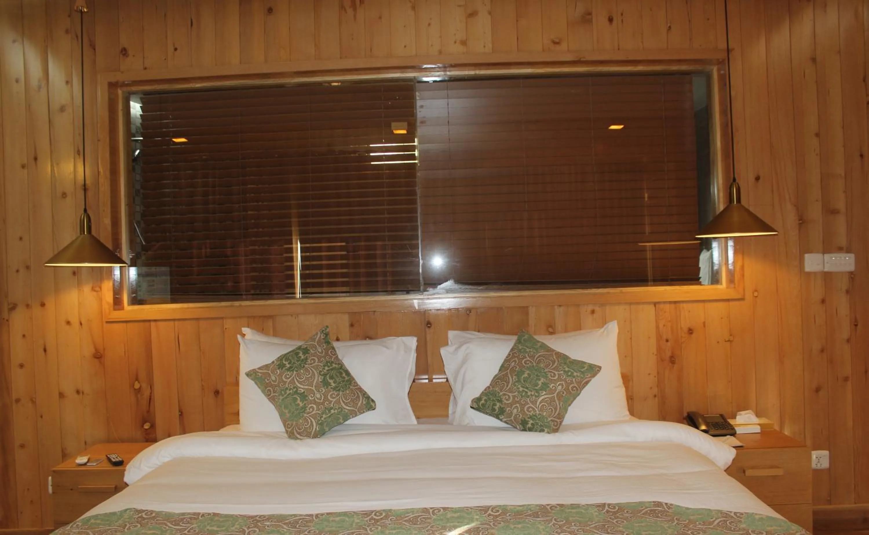 Bed in Famree Resort Hunza