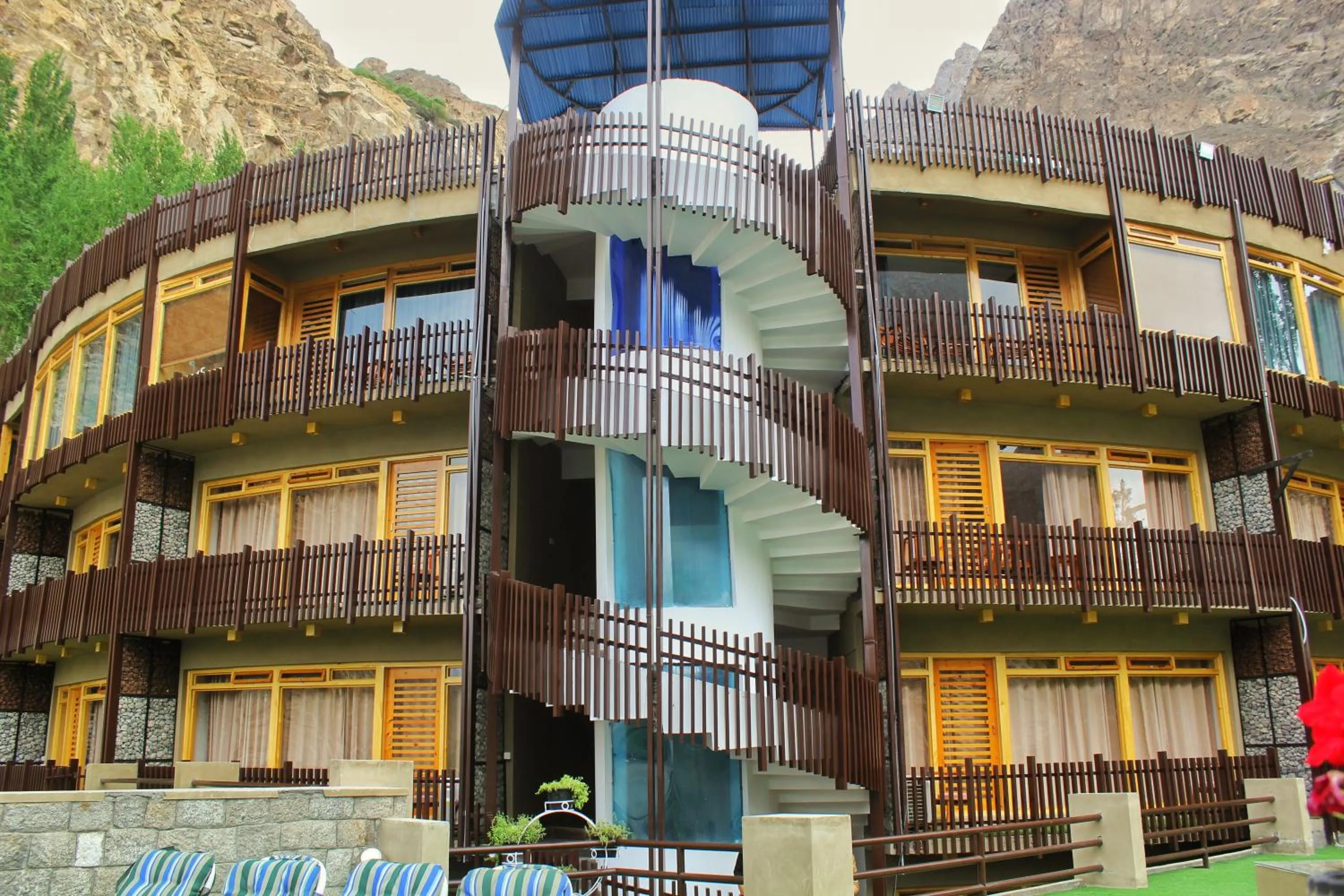 Property building in Famree Resort Hunza
