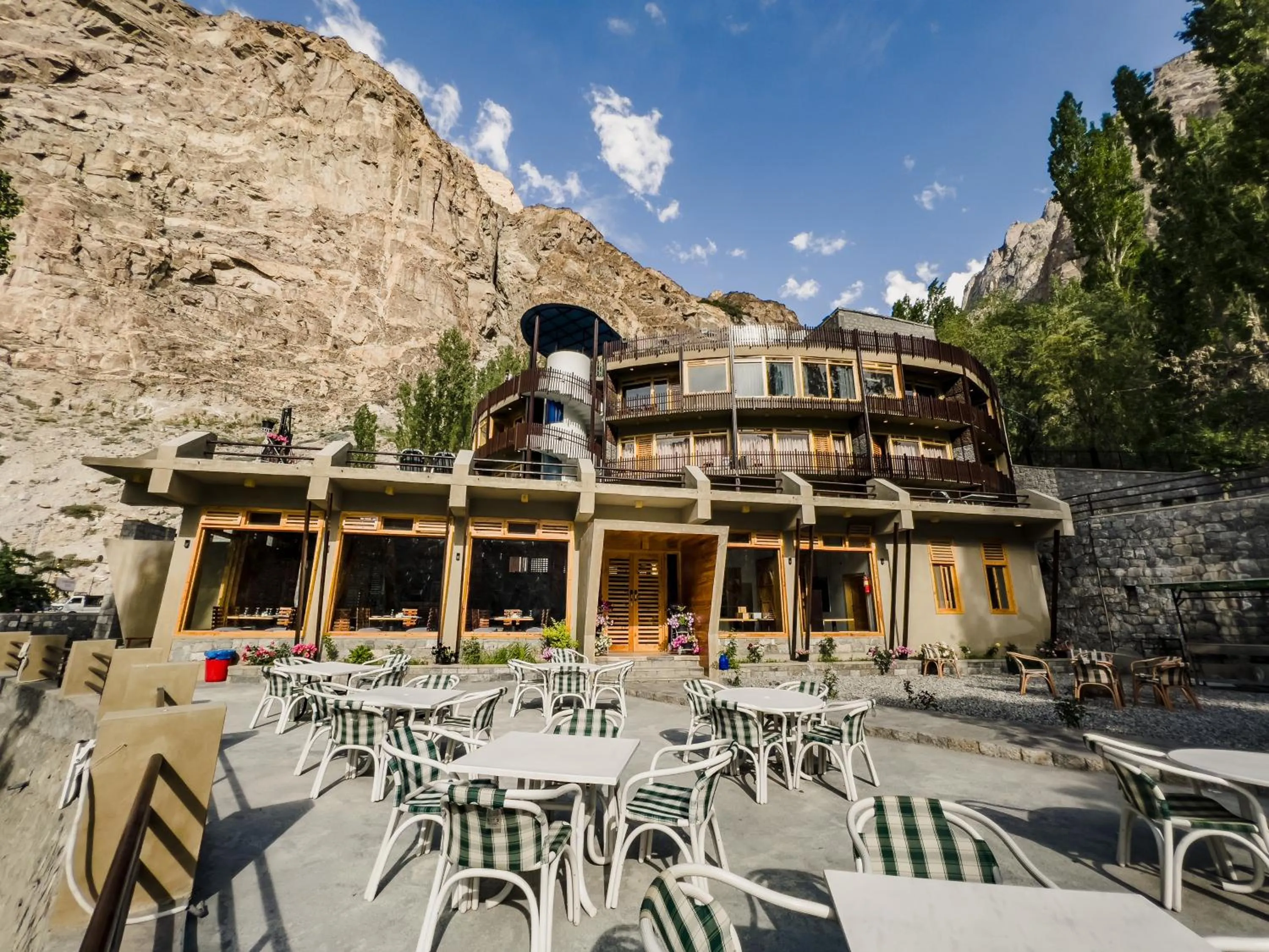Property building in Famree Resort Hunza