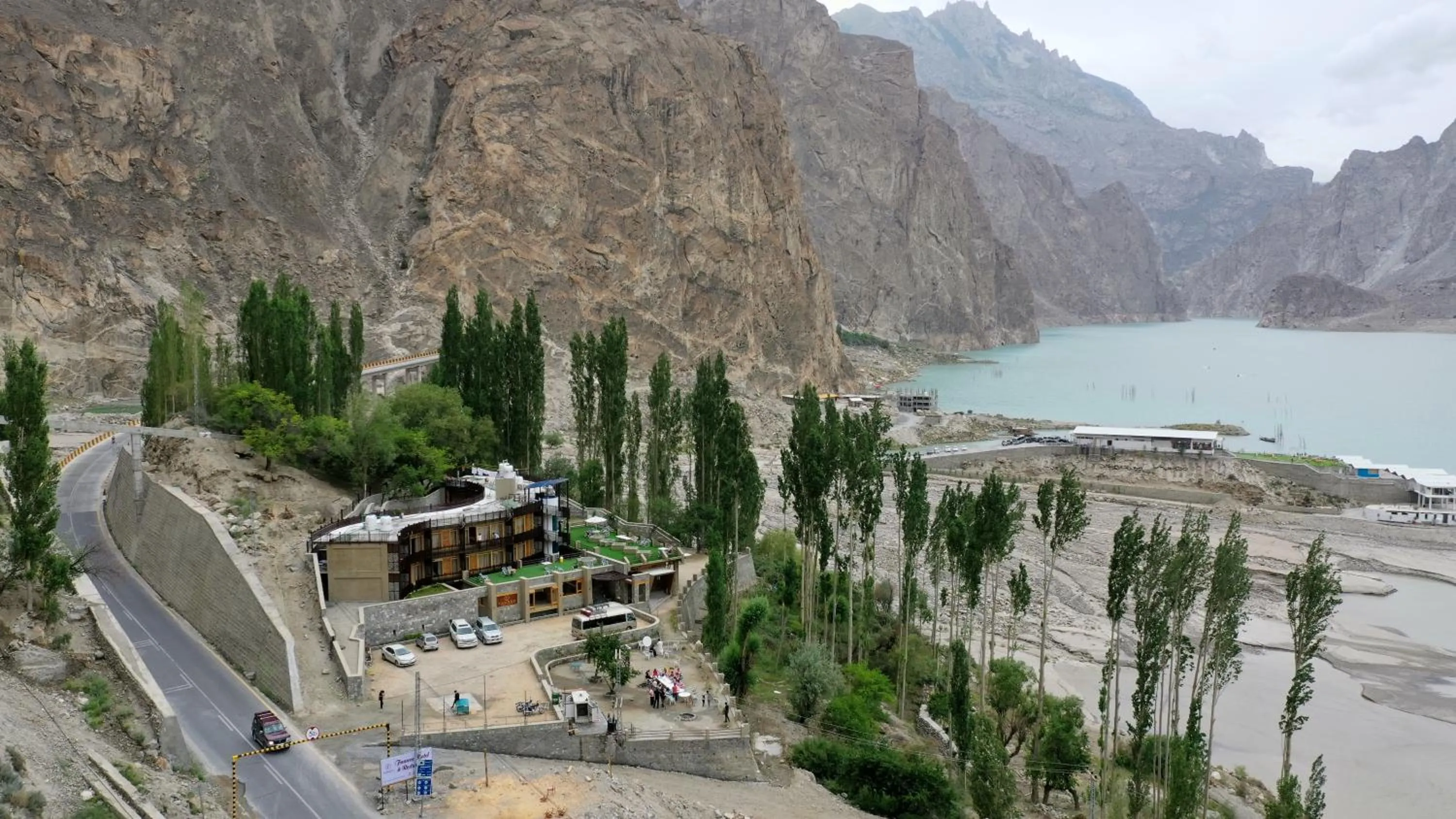 Property building in Famree Resort Hunza