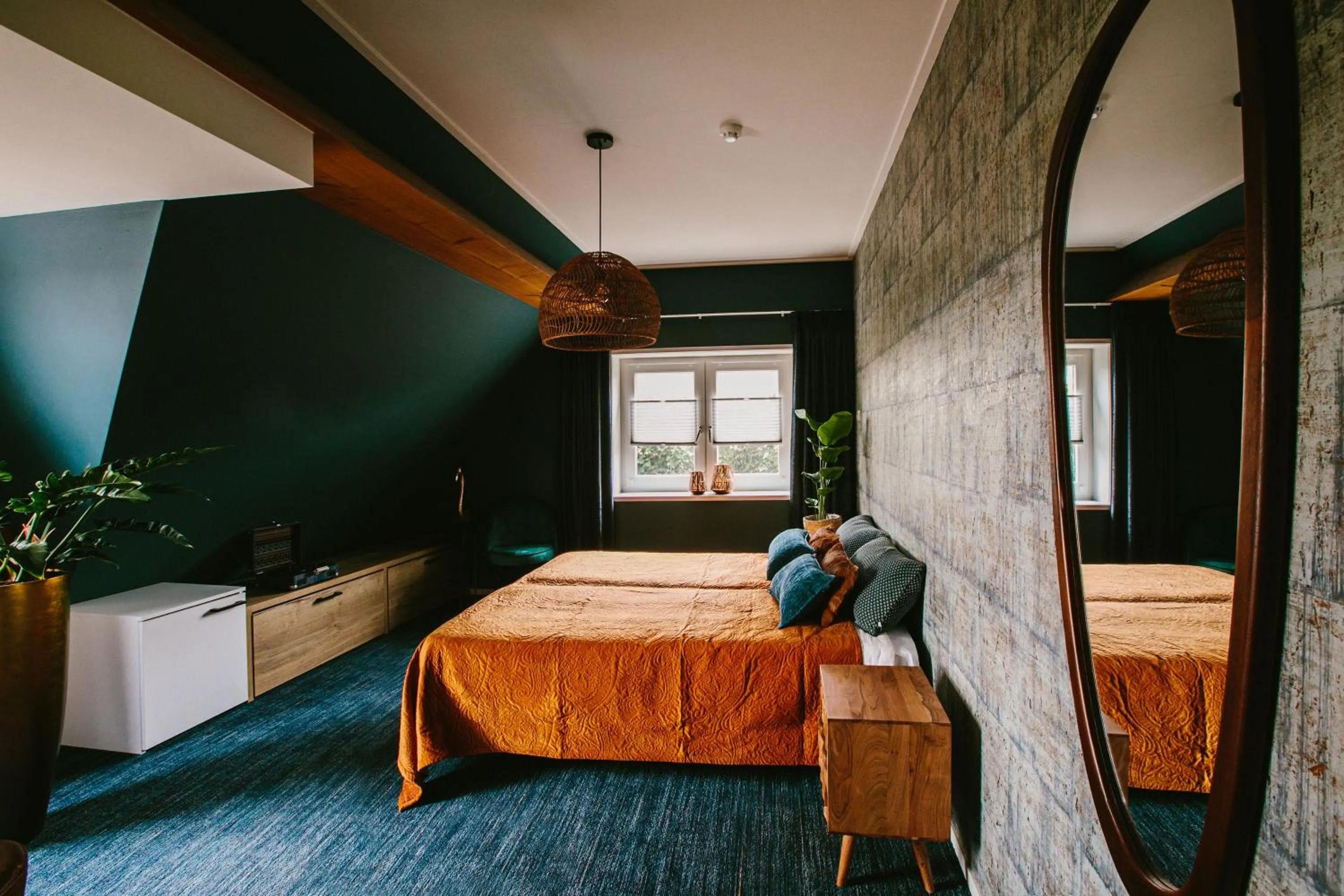 Bed in Boutique Hotel de Drentse Liefde