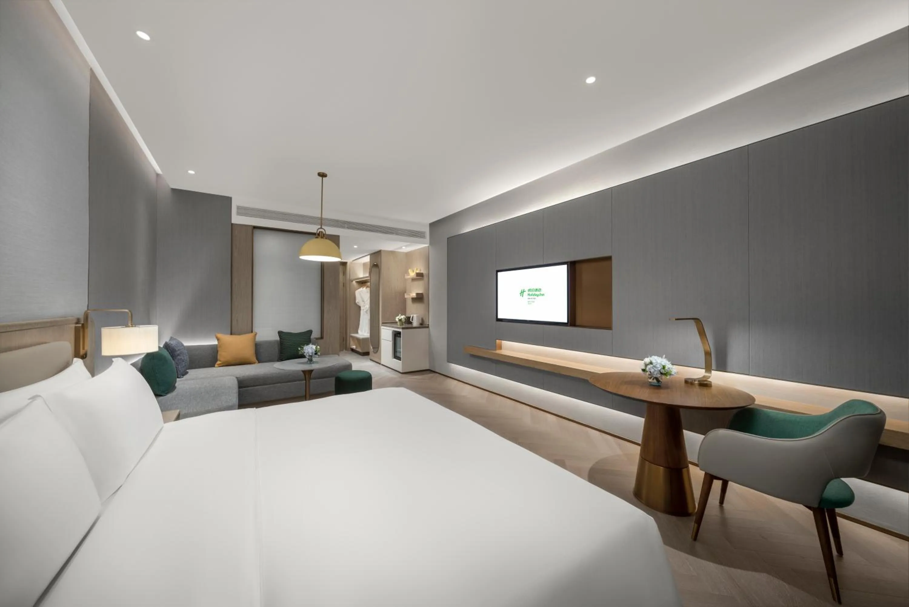 Bed in Holiday Inn Fu'an