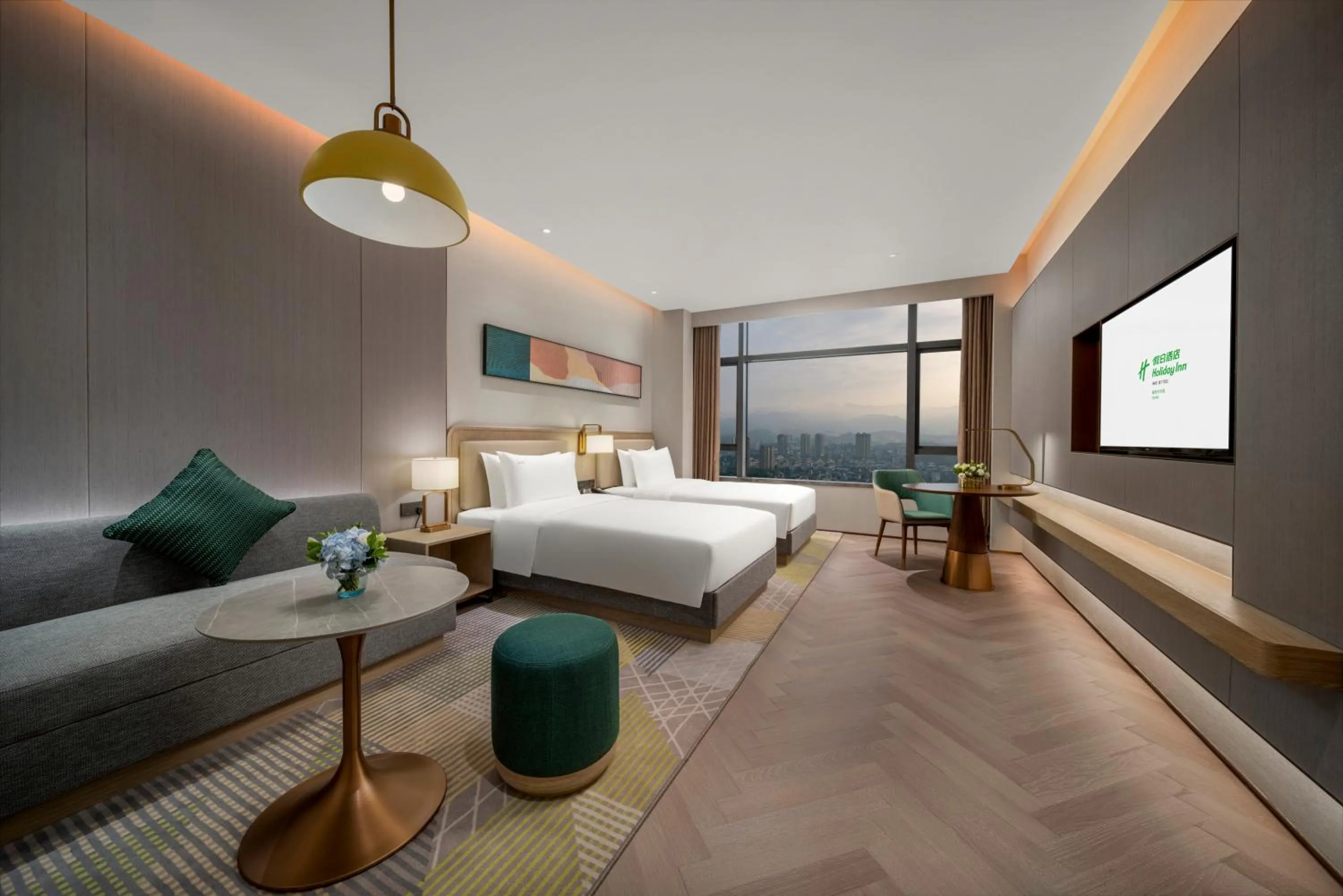 Photo of the whole room, Bed in Holiday Inn Fu'an