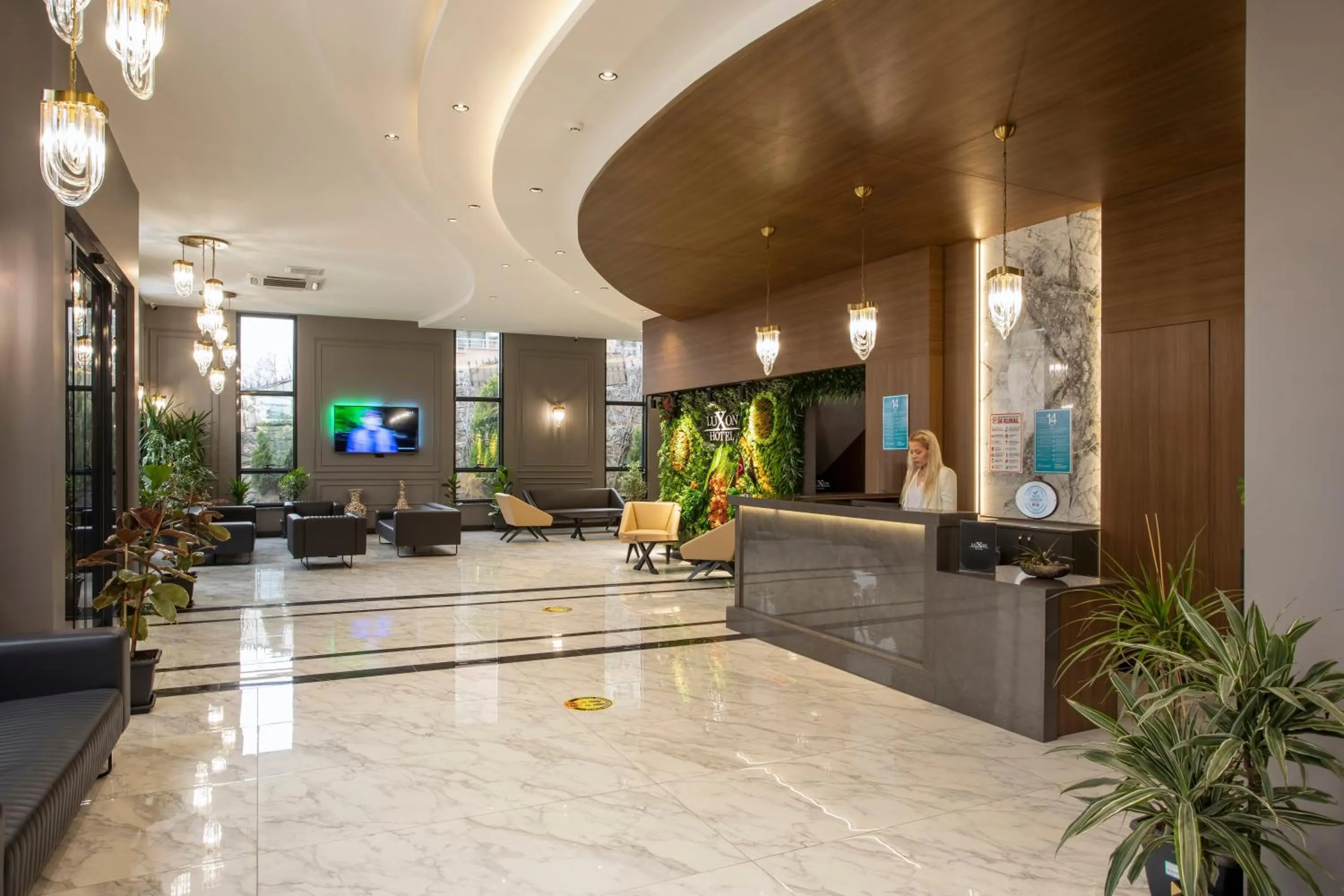 Lobby or reception in Luxon Hotel Sakarya