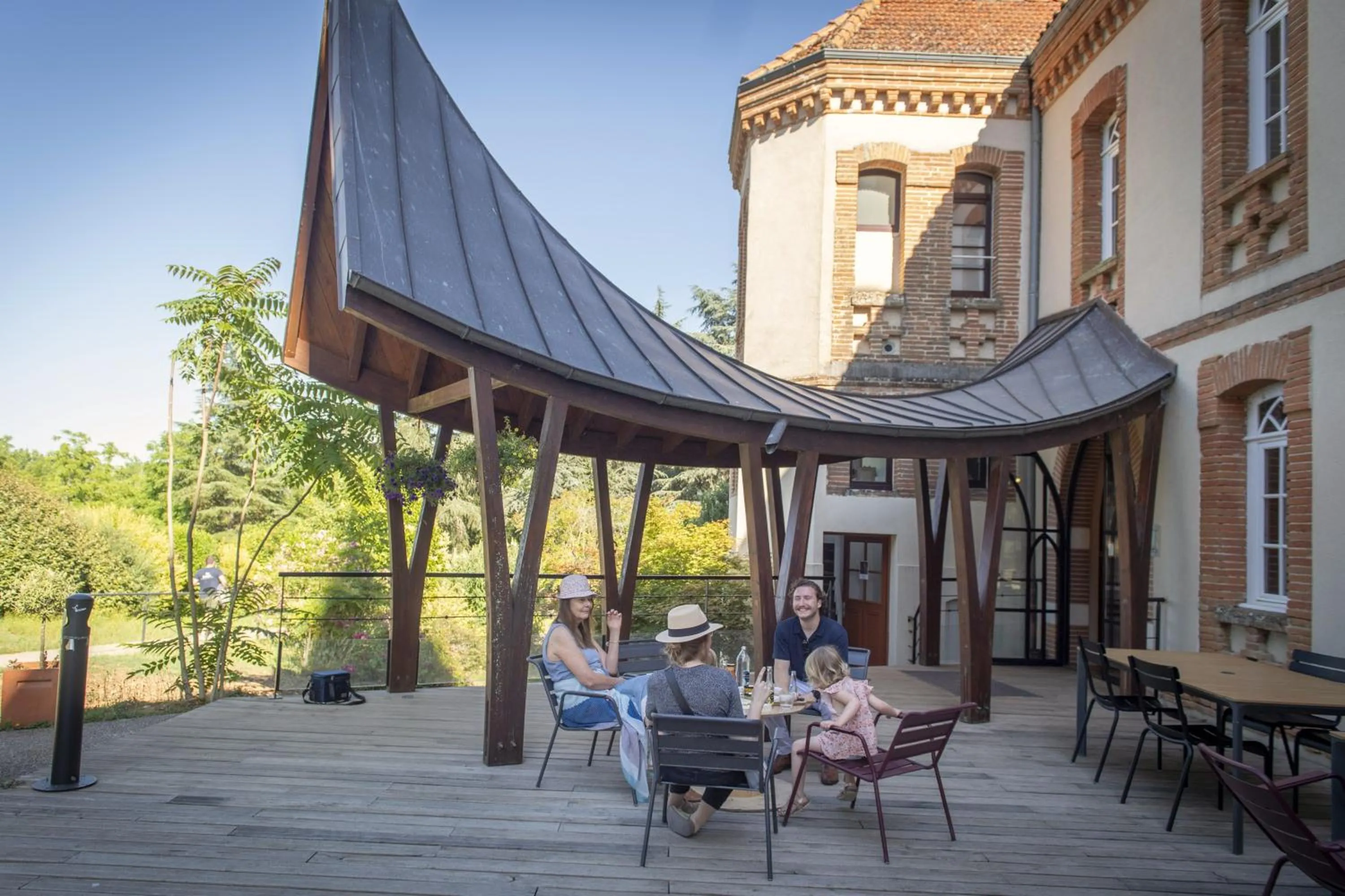 Property building in Hotellerie de l'Abbaye du Désert