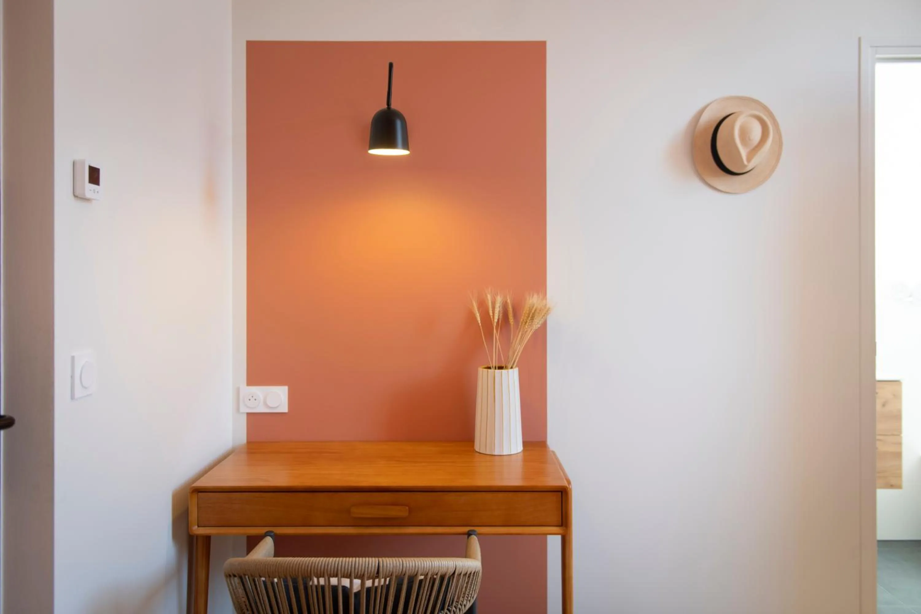 furniture in Hotellerie de l'Abbaye du Désert