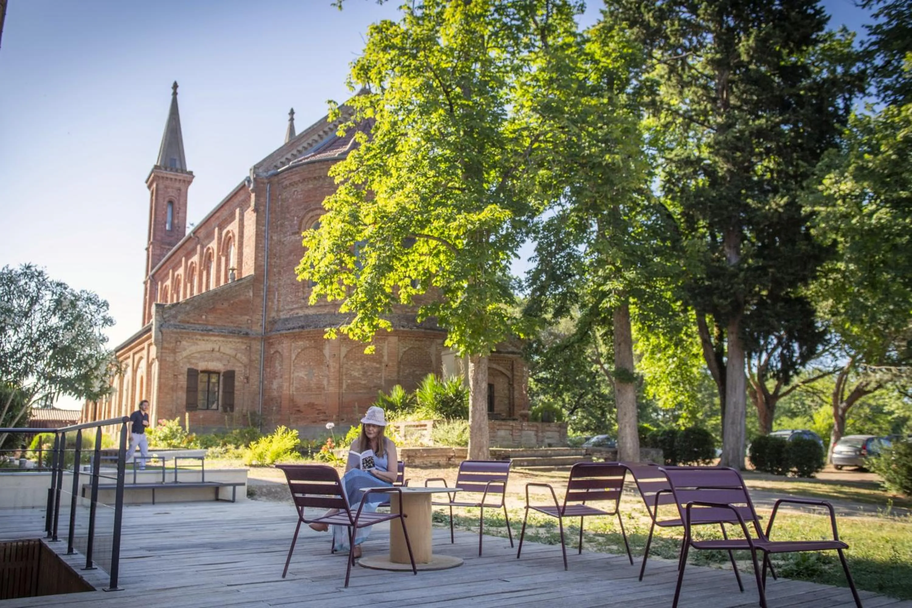 Property building in Hotellerie de l'Abbaye du Désert