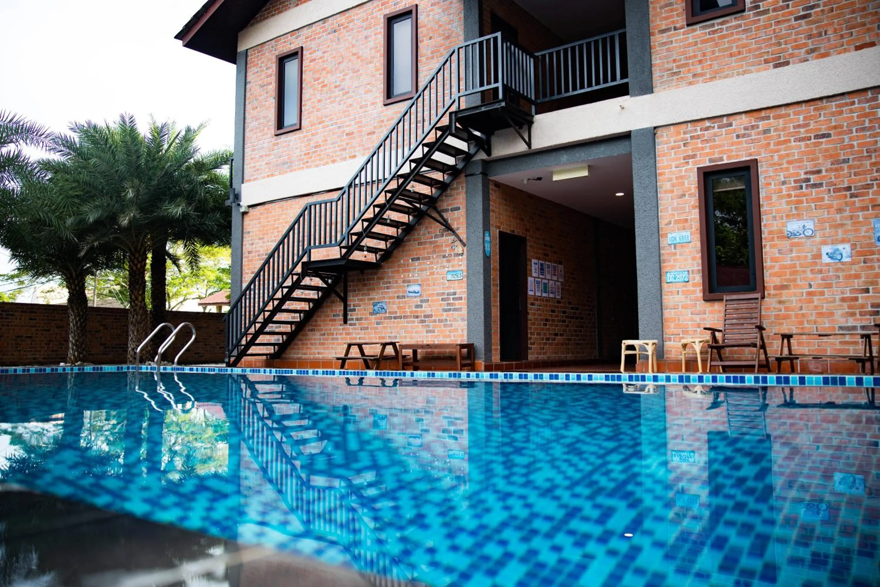 Swimming pool in Vintage Villa Langkawi