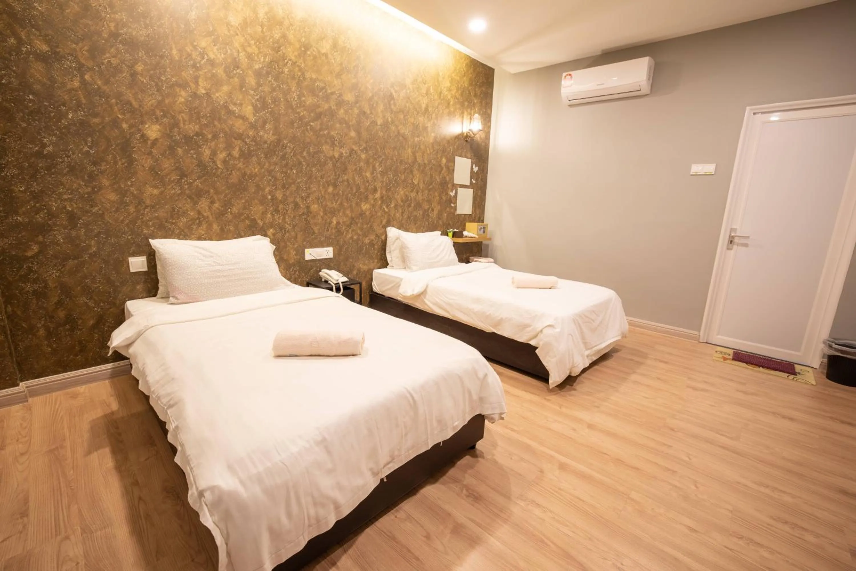 Bed in Vintage Villa Langkawi