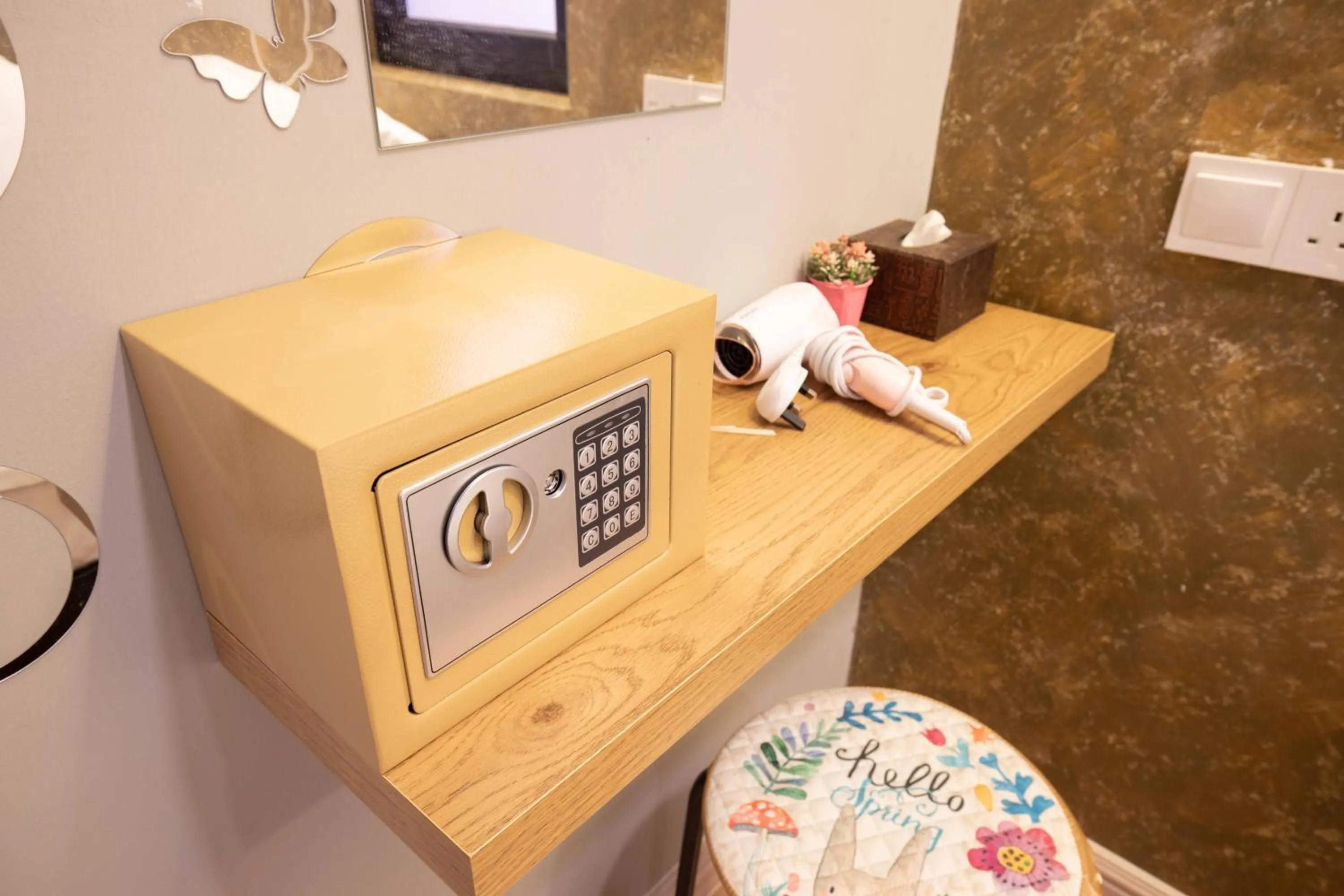 safe in Vintage Villa Langkawi