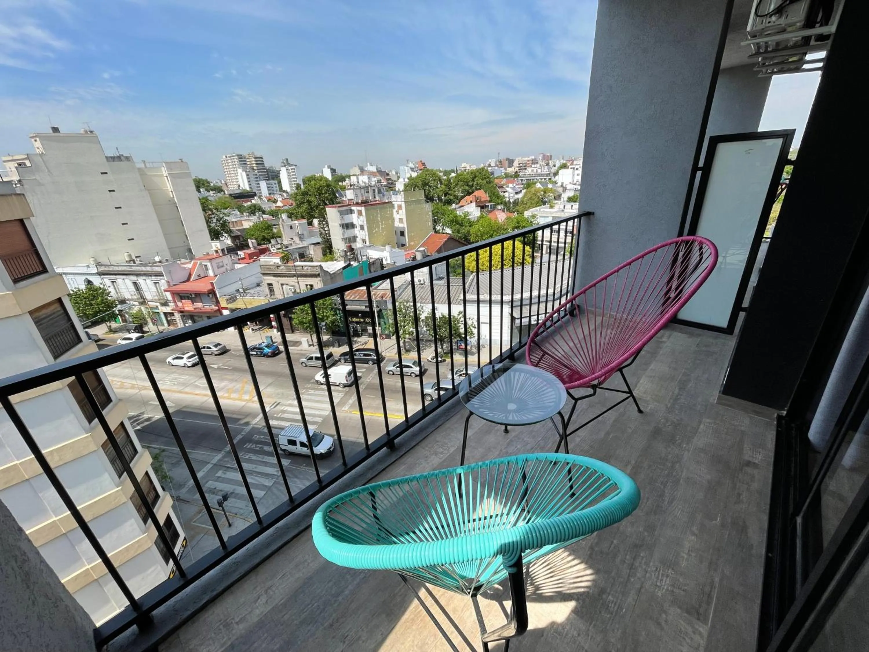 Balcony/Terrace in Days Inn Devoto