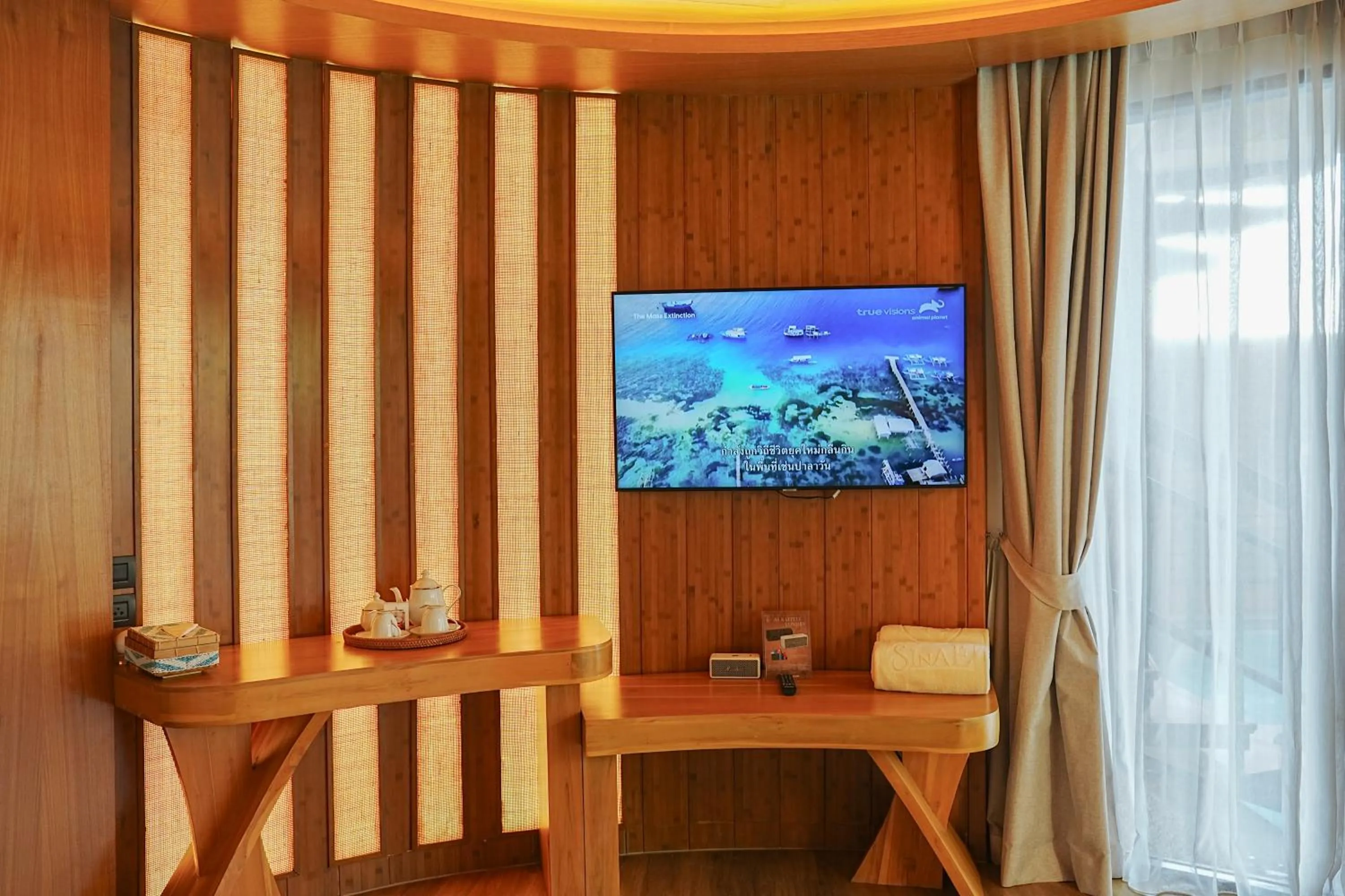 TV and multimedia in SINAE Phuket Luxury Hotel