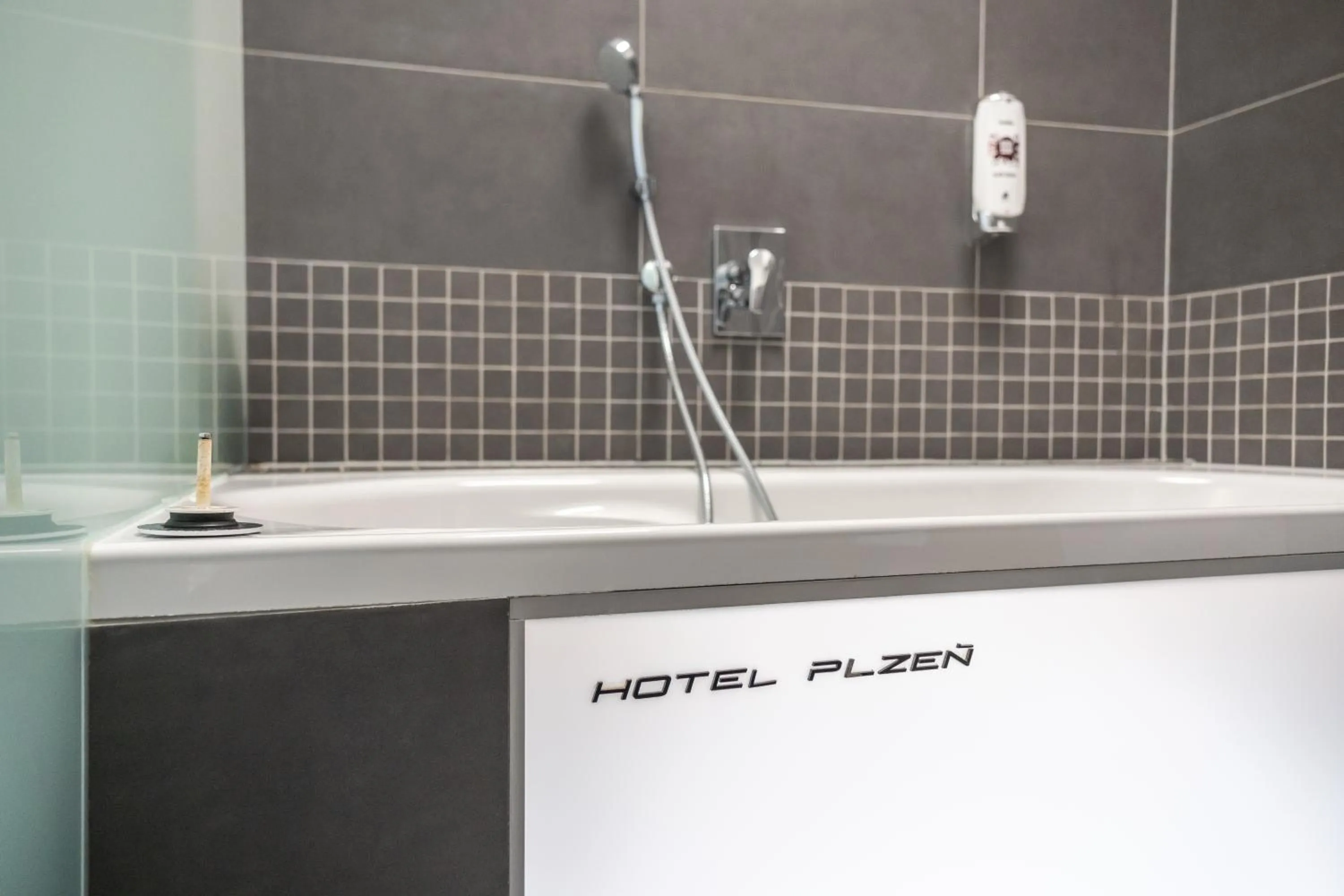 Bathroom in Hotel Plzeň