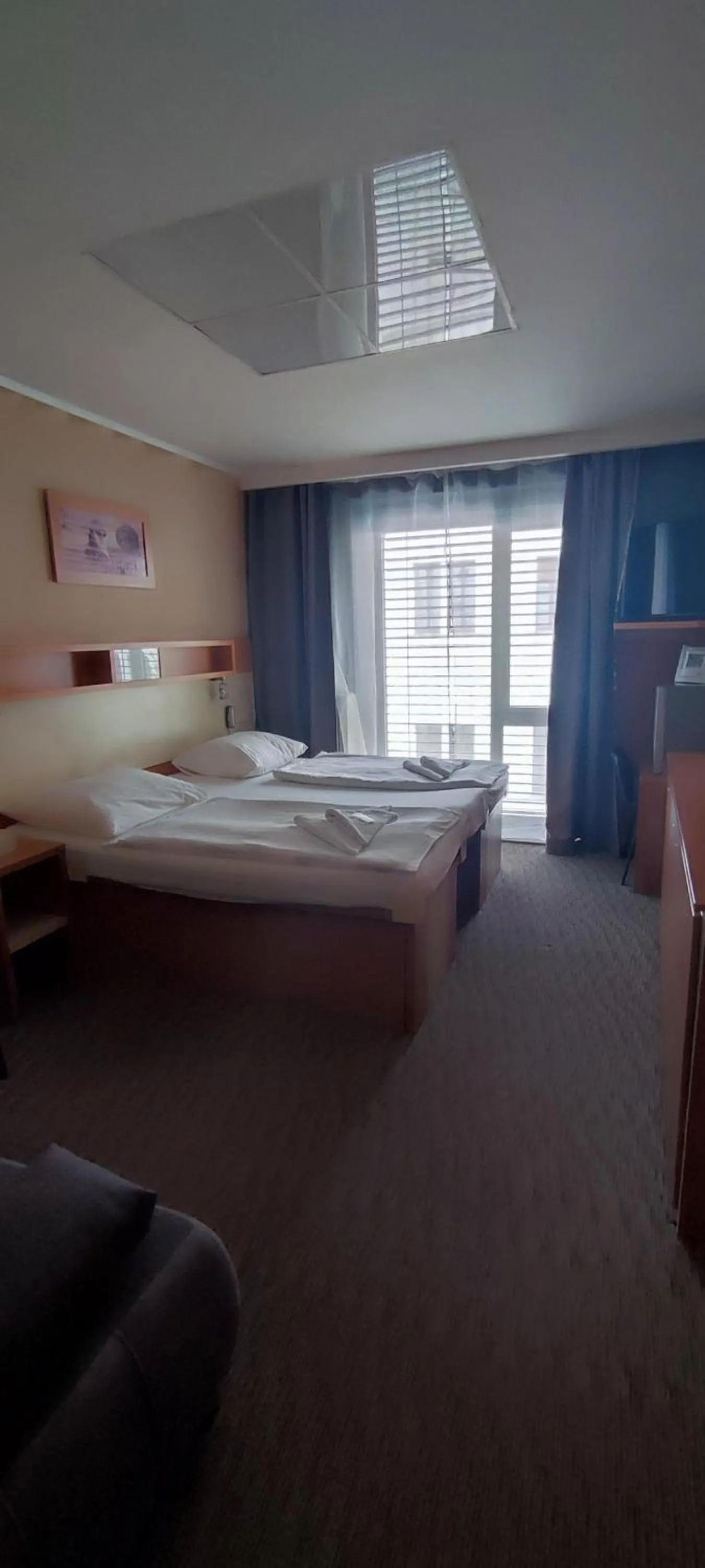 Bedroom, Bed in Hotel Plzeň