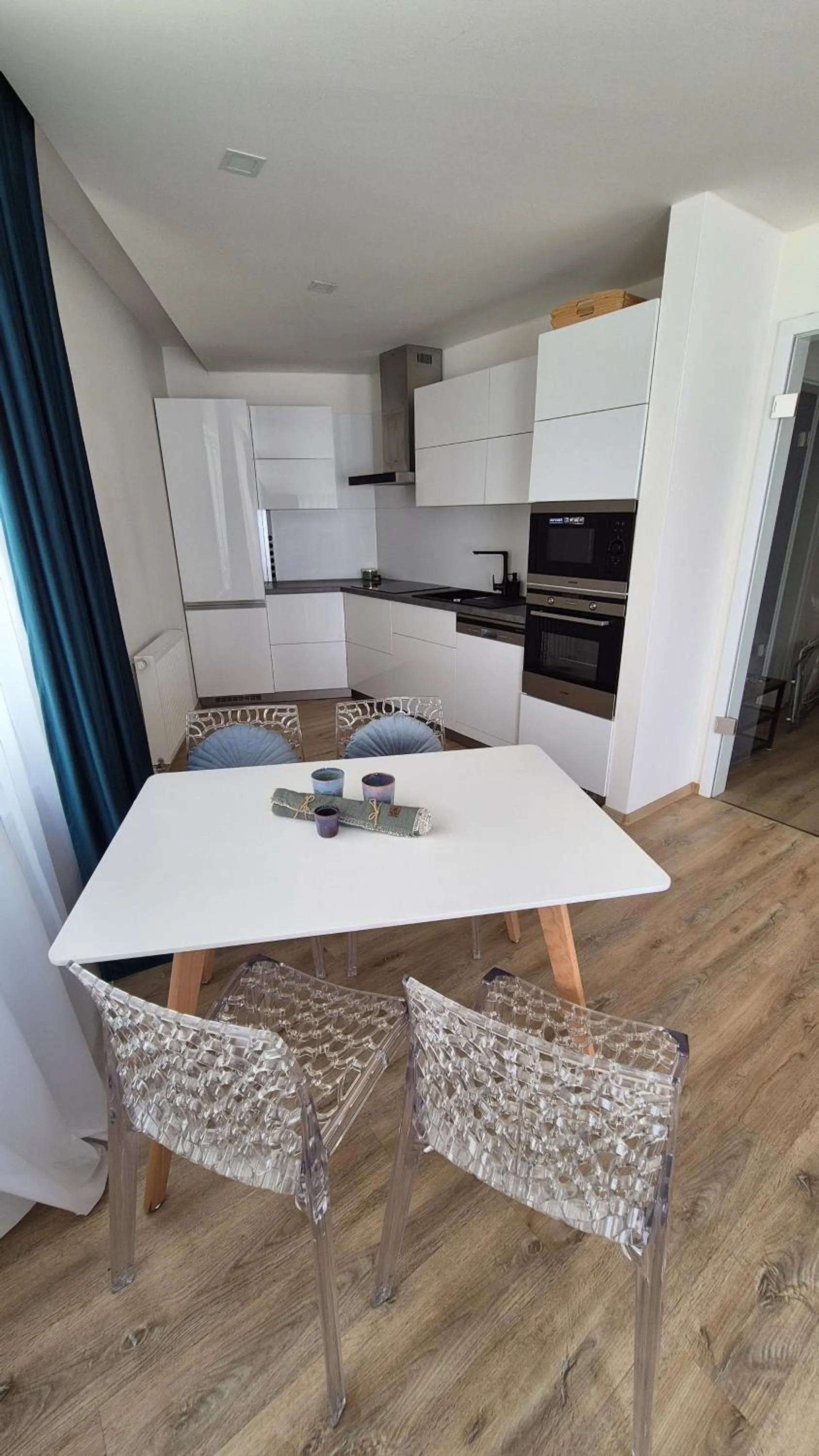 Kitchen or kitchenette in Hotel Plzeň