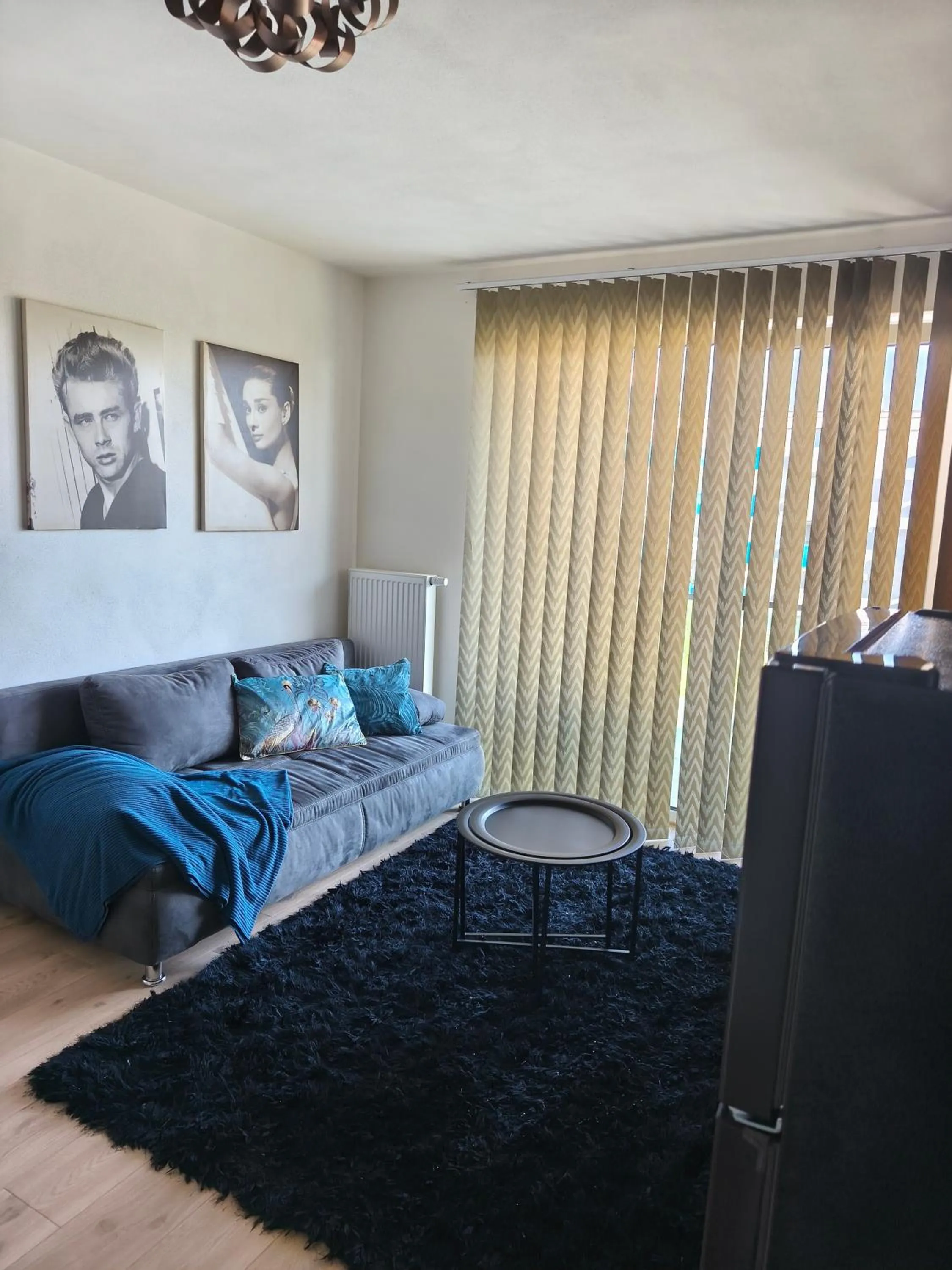 Living room, Bed in Hotel Plzeň