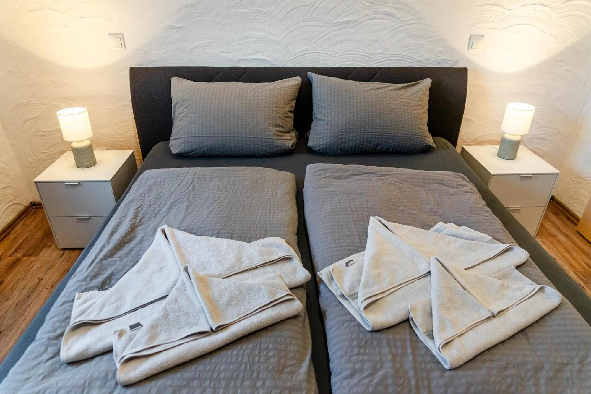 Bed in Villa Moorstern am Badesee Tannenhausen