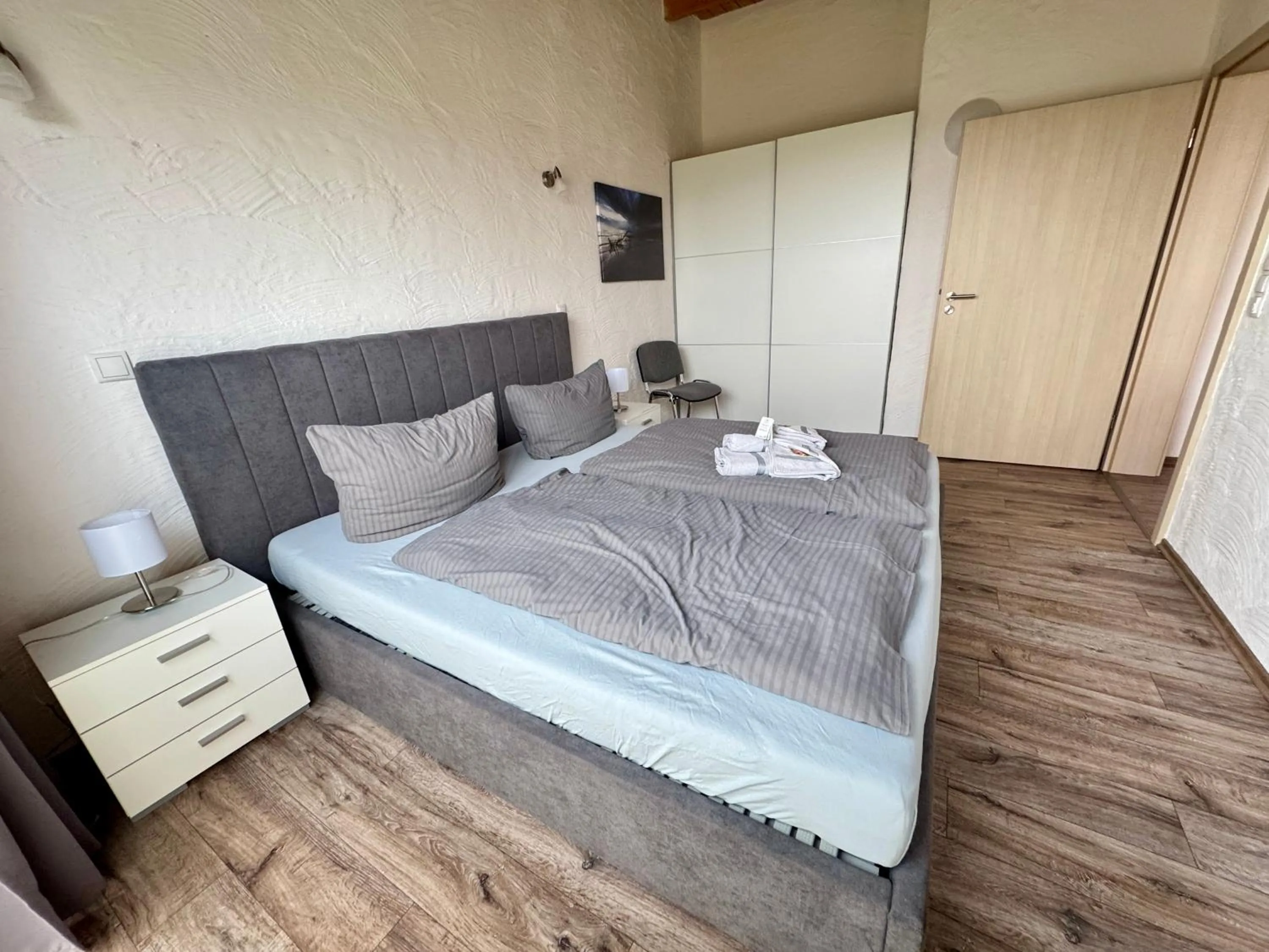 Bedroom, Bed in Villa Moorstern am Badesee Tannenhausen