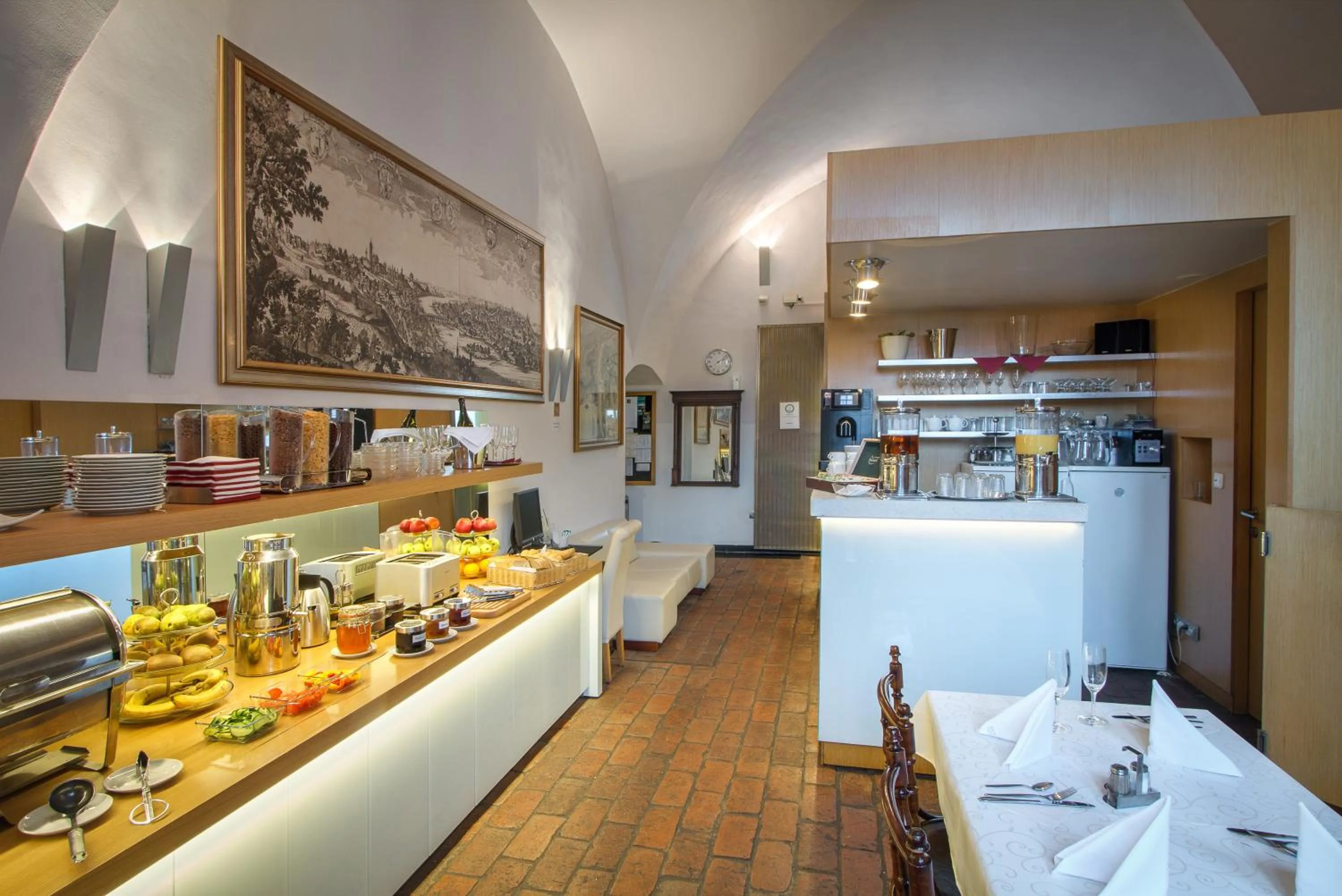 Buffet breakfast in Monastery Hotel