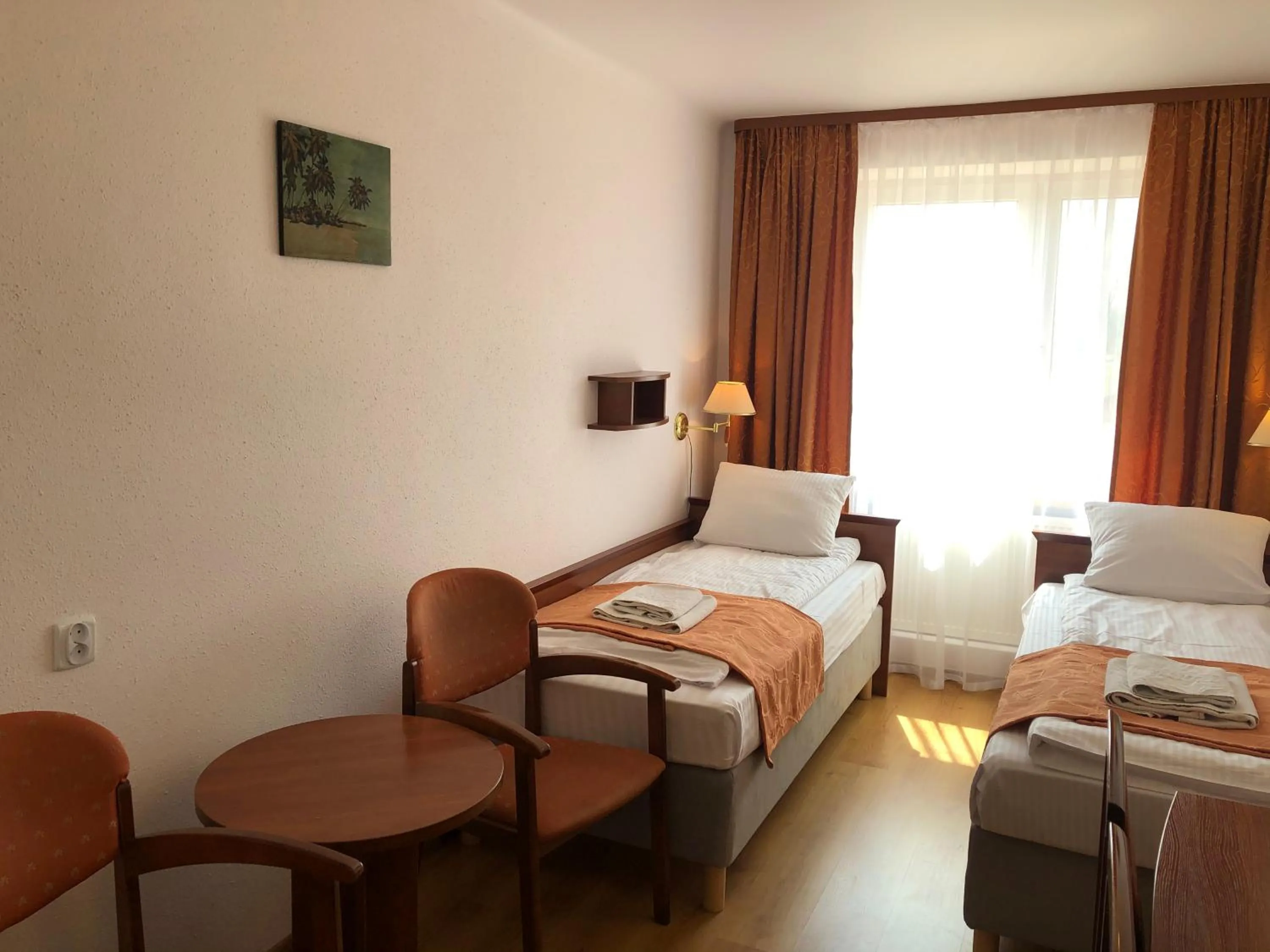 Bed in Zajazd Gościniec