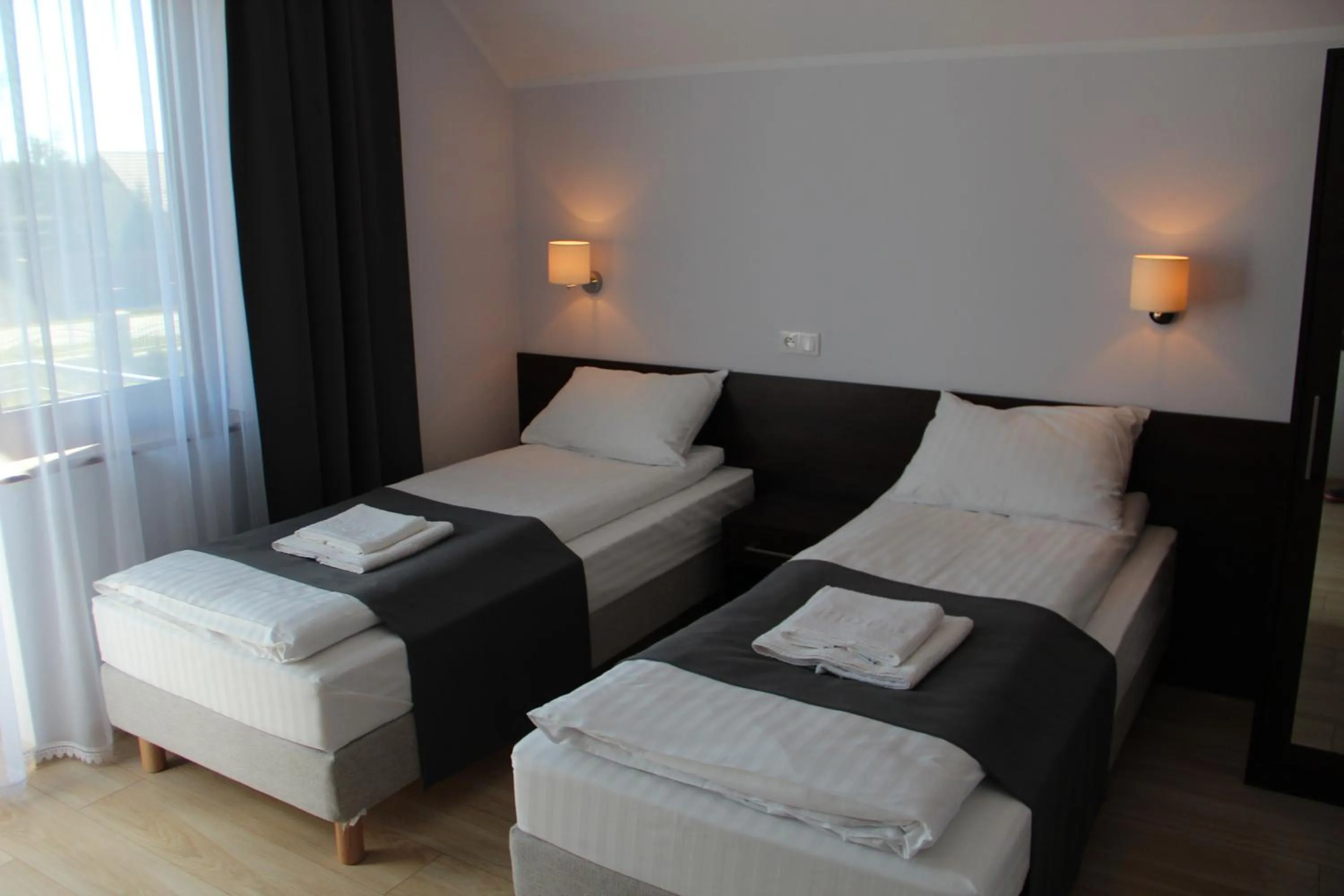 Bed in Zajazd Gościniec