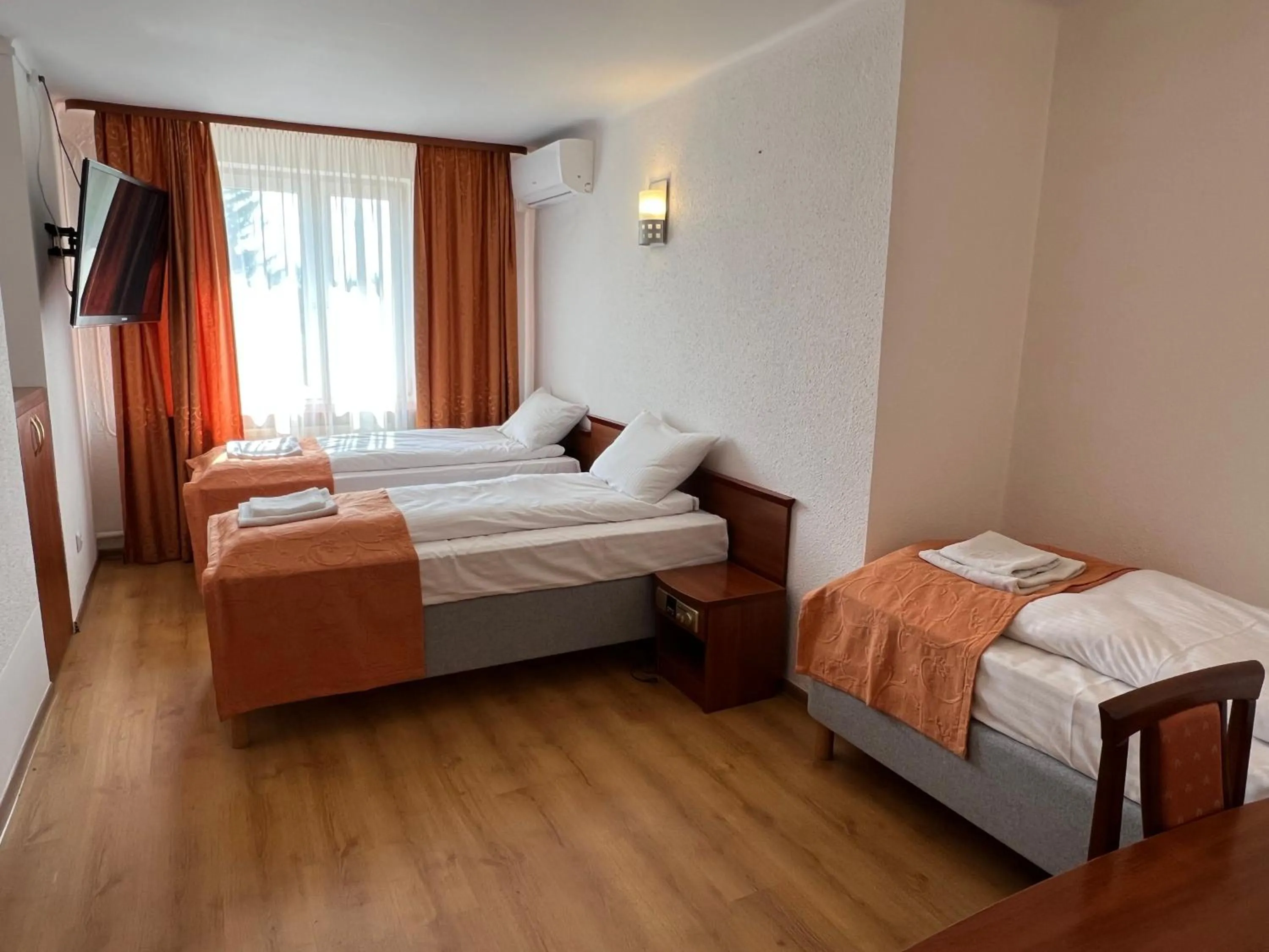 Bed in Zajazd Gościniec