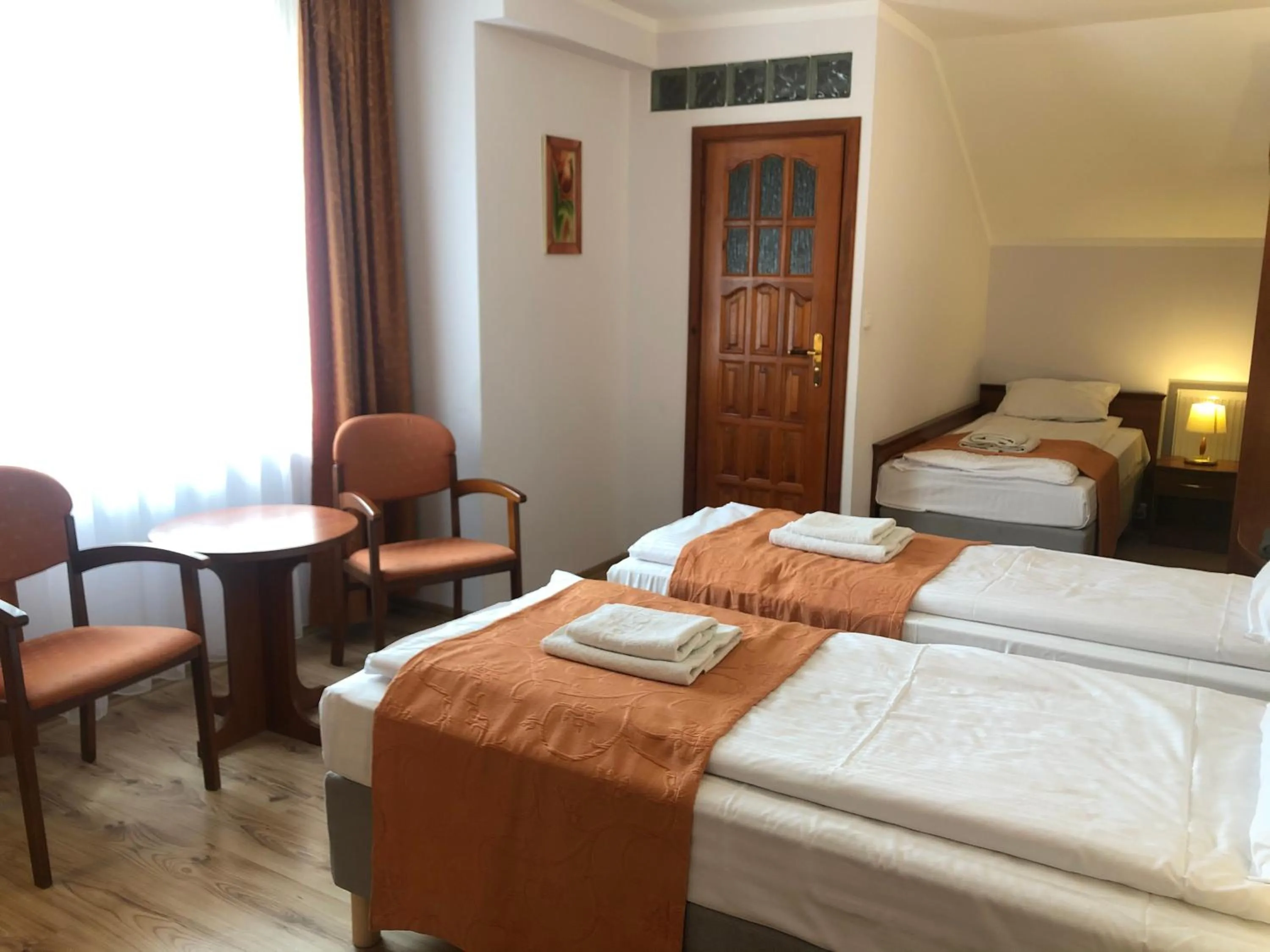 Bed in Zajazd Gościniec