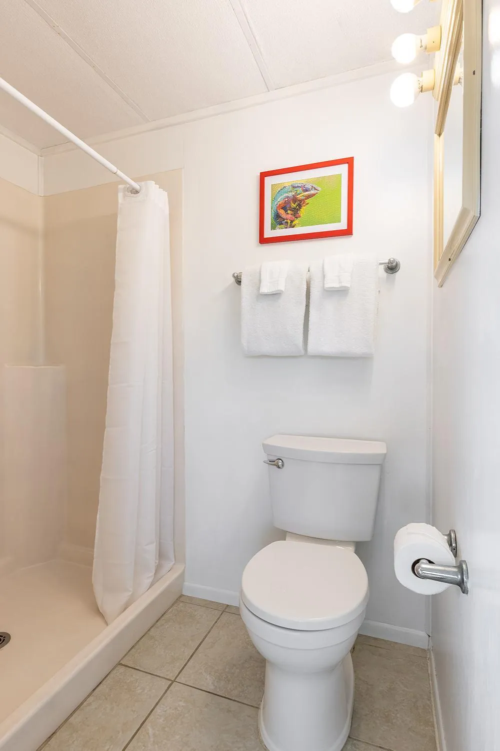 Bathroom in Gulf View Waterfront Resort