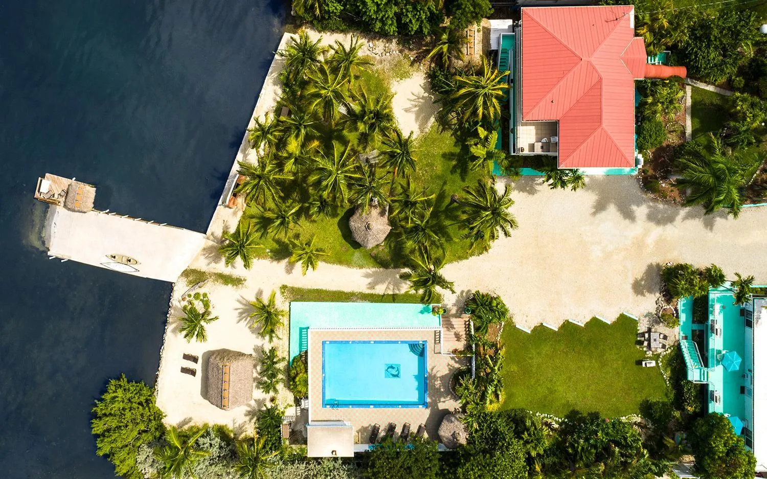 Bird's eye view in Gulf View Waterfront Resort