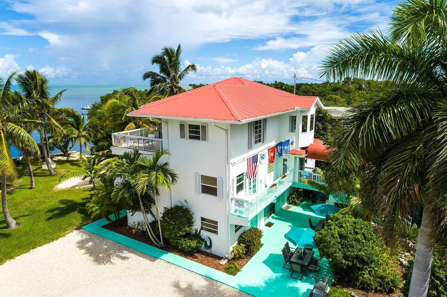 Property building in Gulf View Waterfront Resort