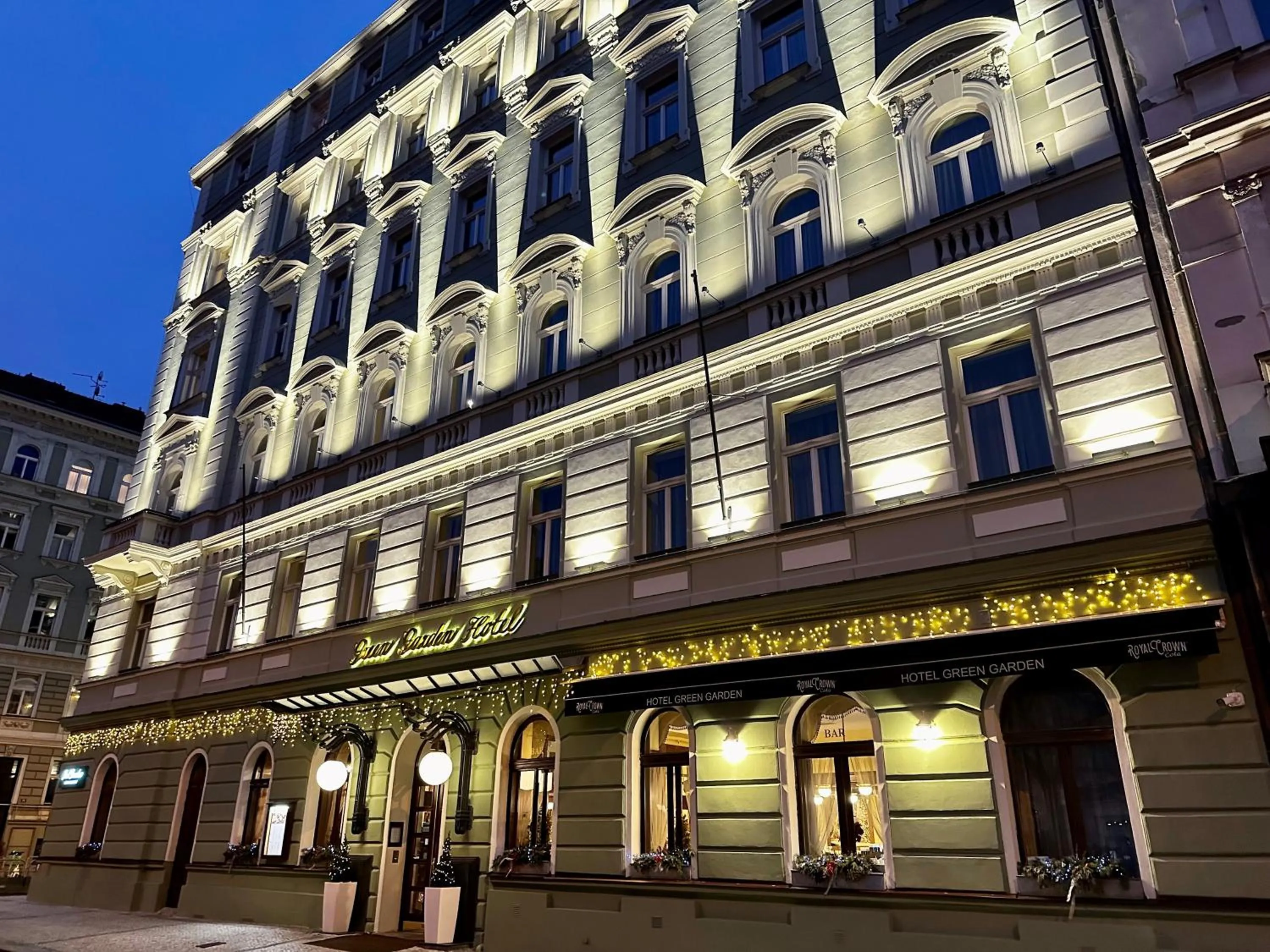 Property building in Green Garden Hotel