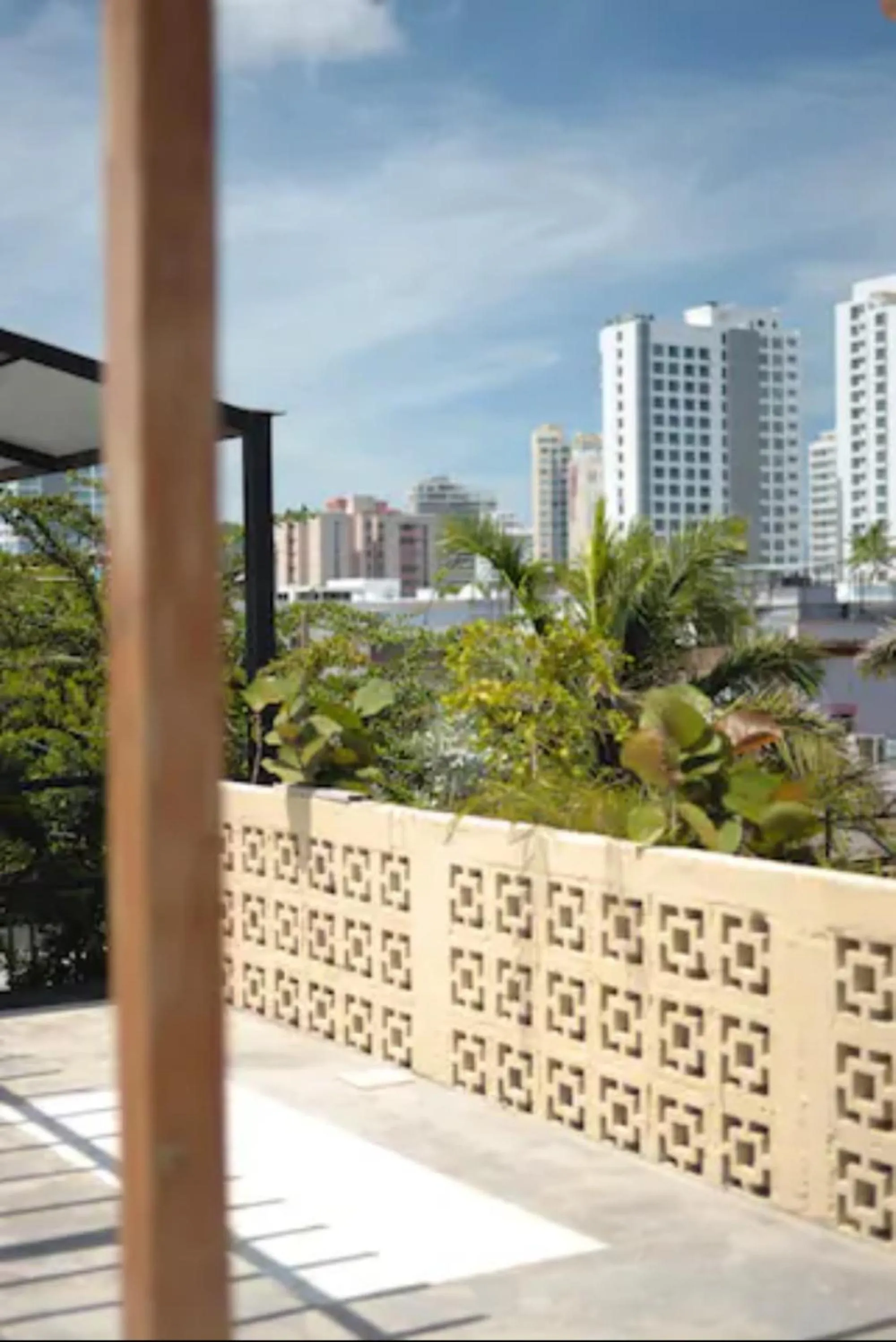 City view in La Casa del Totumo