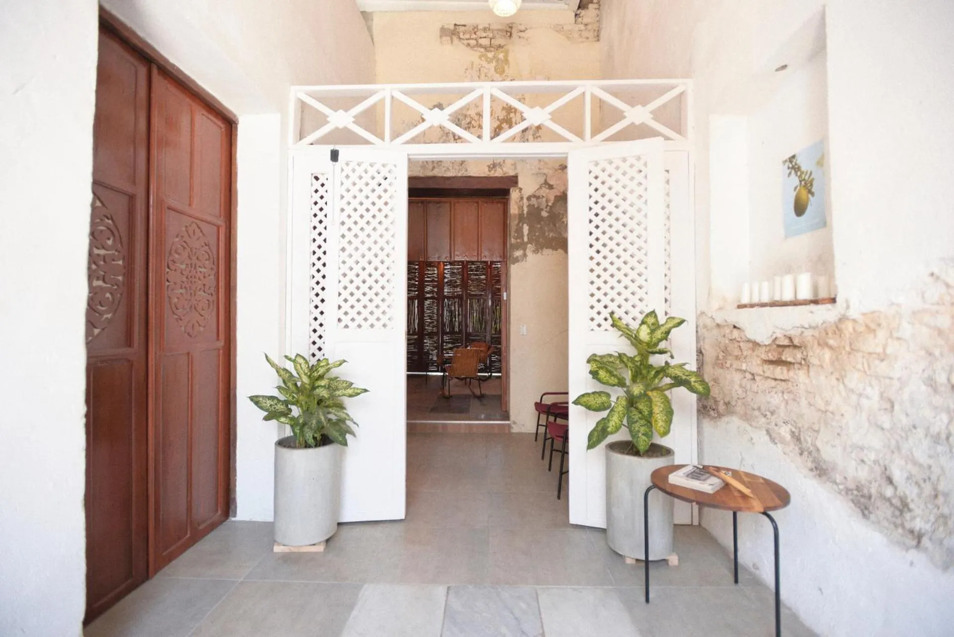 Lobby or reception in La Casa del Totumo