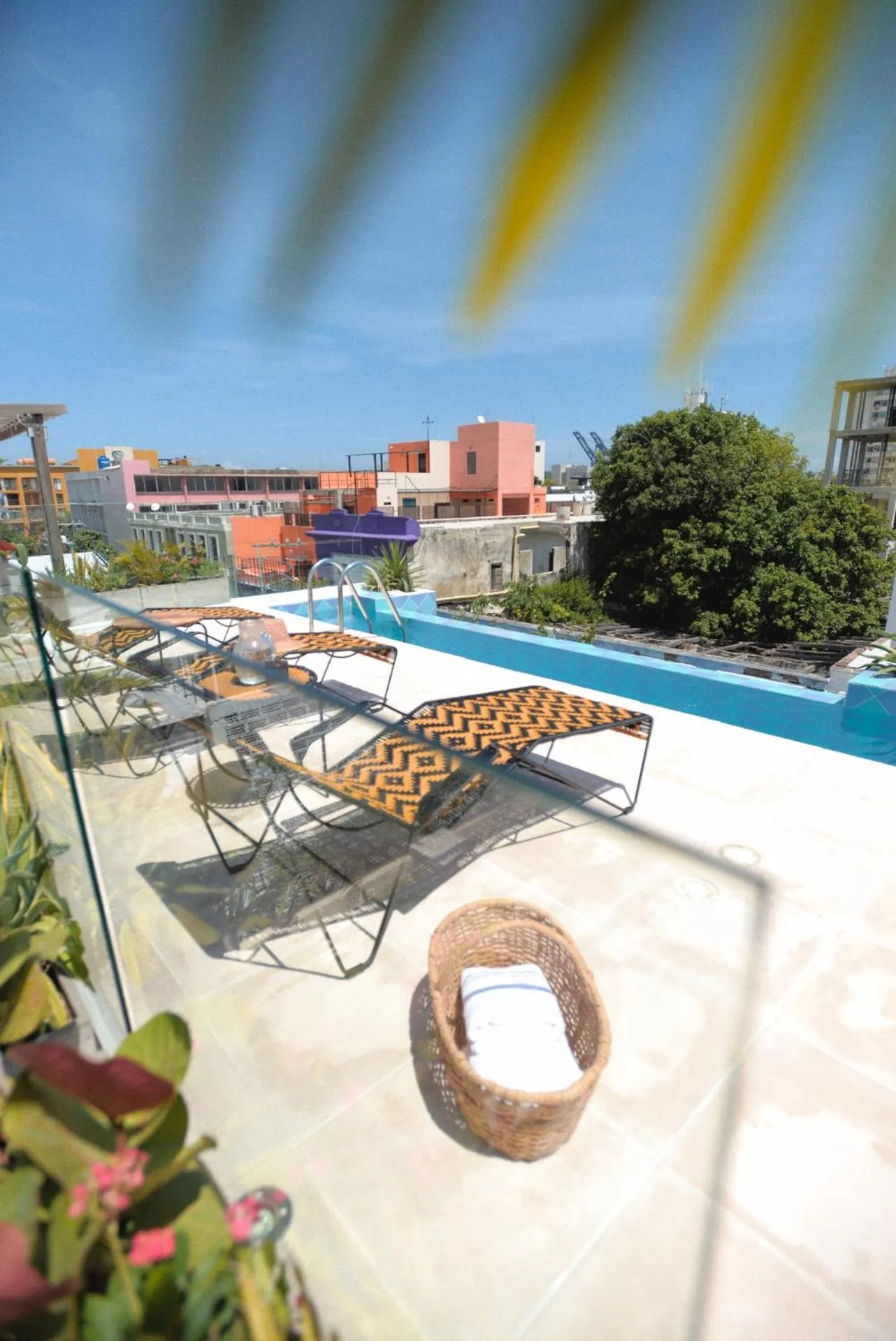 Swimming pool in La Casa del Totumo