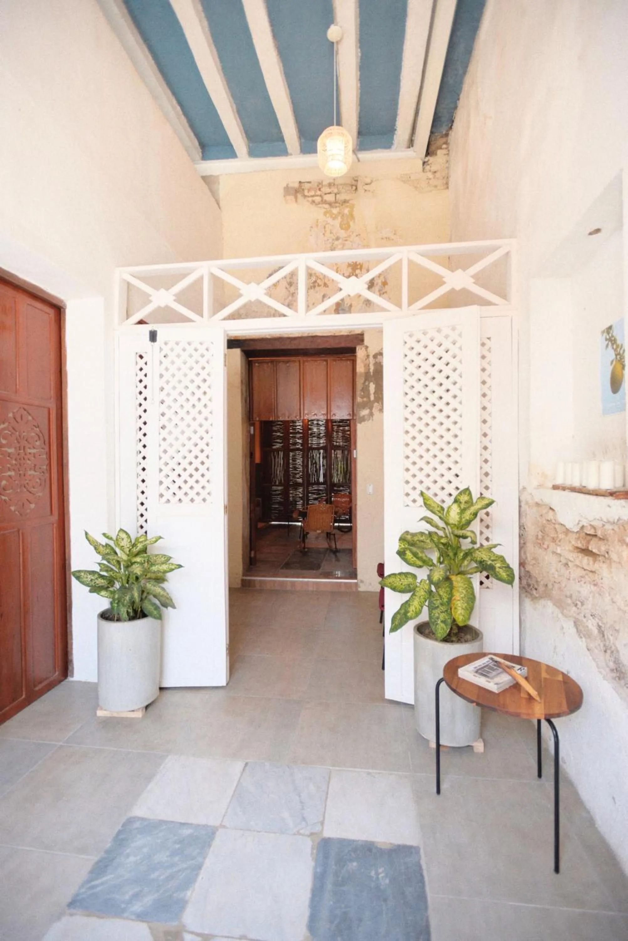 Facade/entrance in La Casa del Totumo