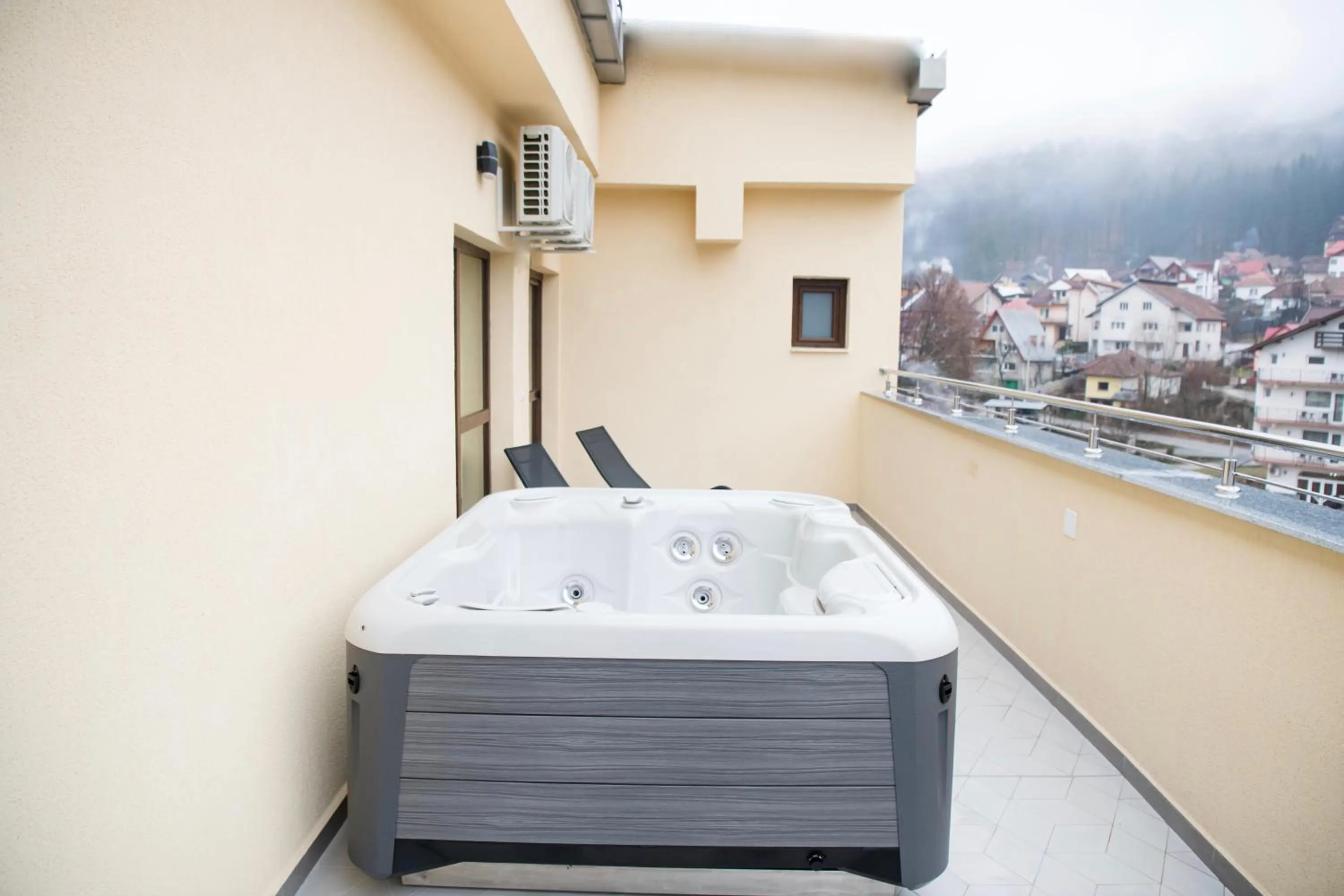 Balcony/Terrace in Imperial Hotel&Spa - Baile Olanesti