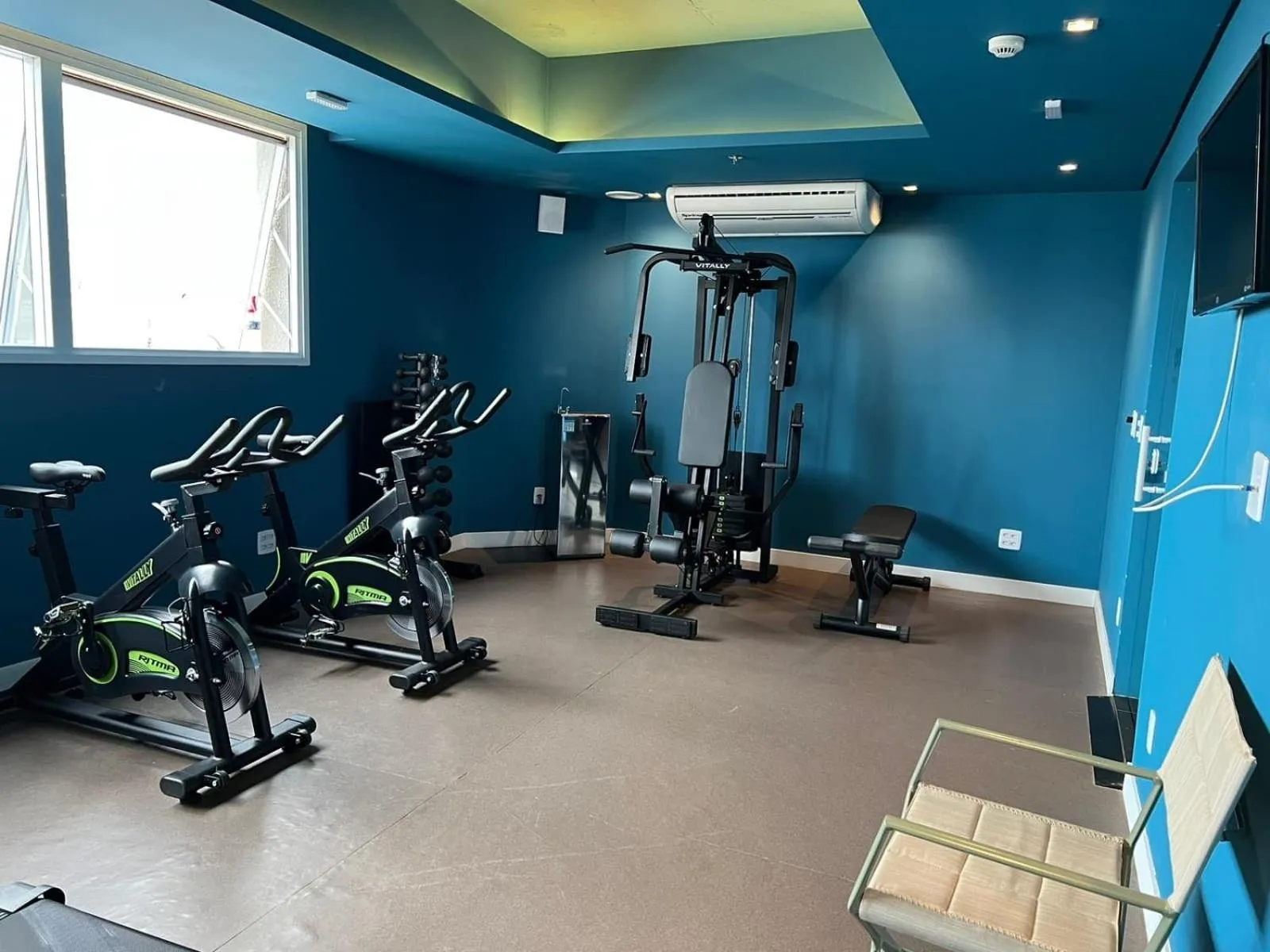 Fitness centre/facilities in Hotel Cassino Tower São José do Rio Preto by Nacional Inn