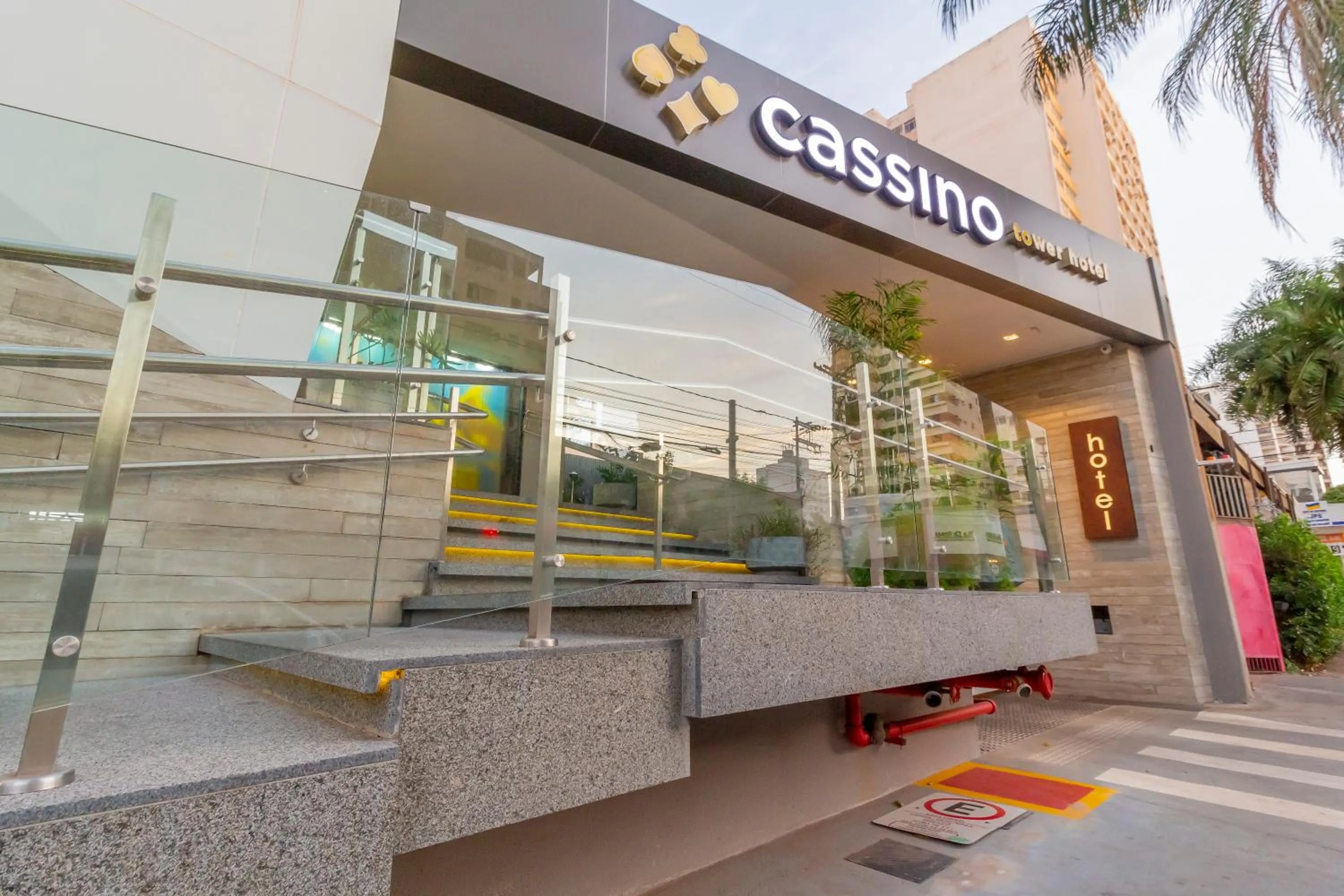 Facade/entrance in Hotel Cassino Tower São José do Rio Preto by Nacional Inn