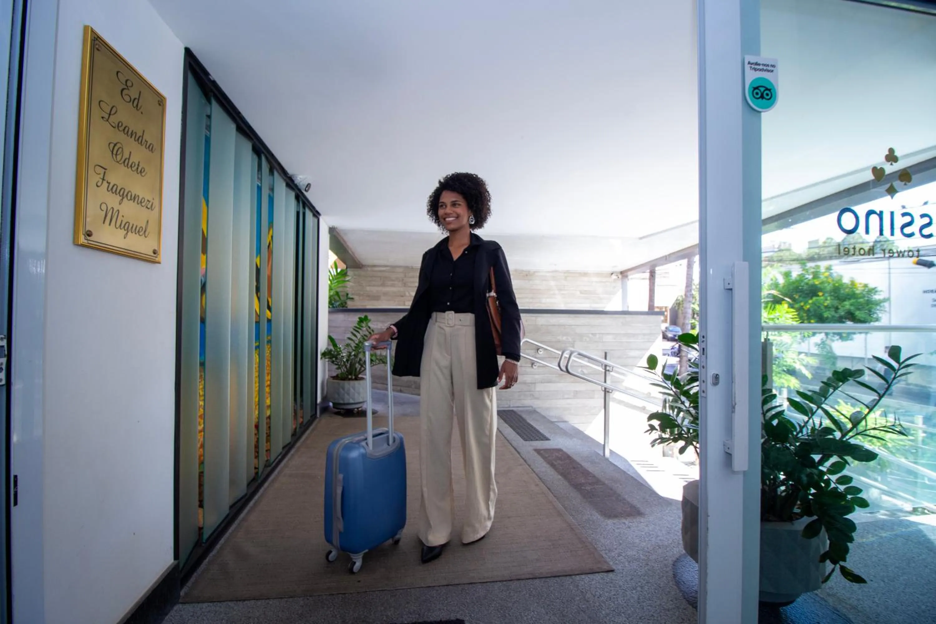 Facade/entrance in Hotel Cassino Tower São José do Rio Preto by Nacional Inn