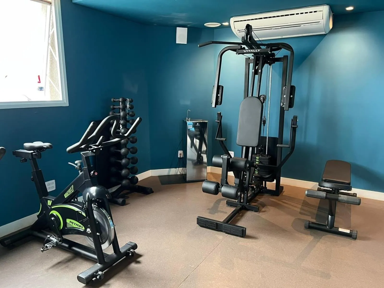 Fitness centre/facilities in Hotel Cassino Tower São José do Rio Preto by Nacional Inn