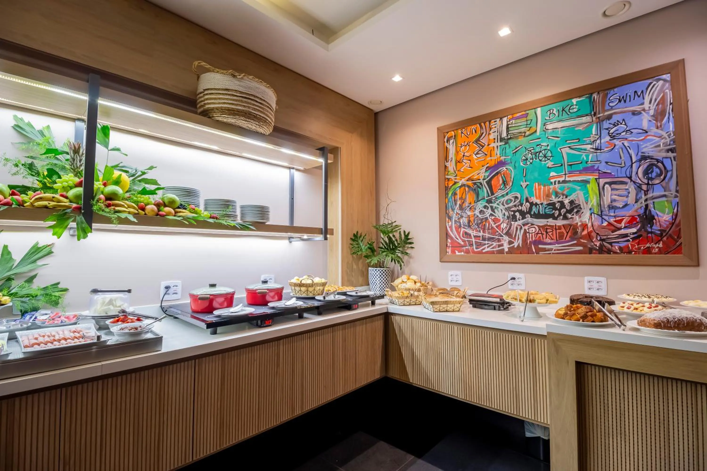 Breakfast in Hotel Cassino Tower São José do Rio Preto by Nacional Inn