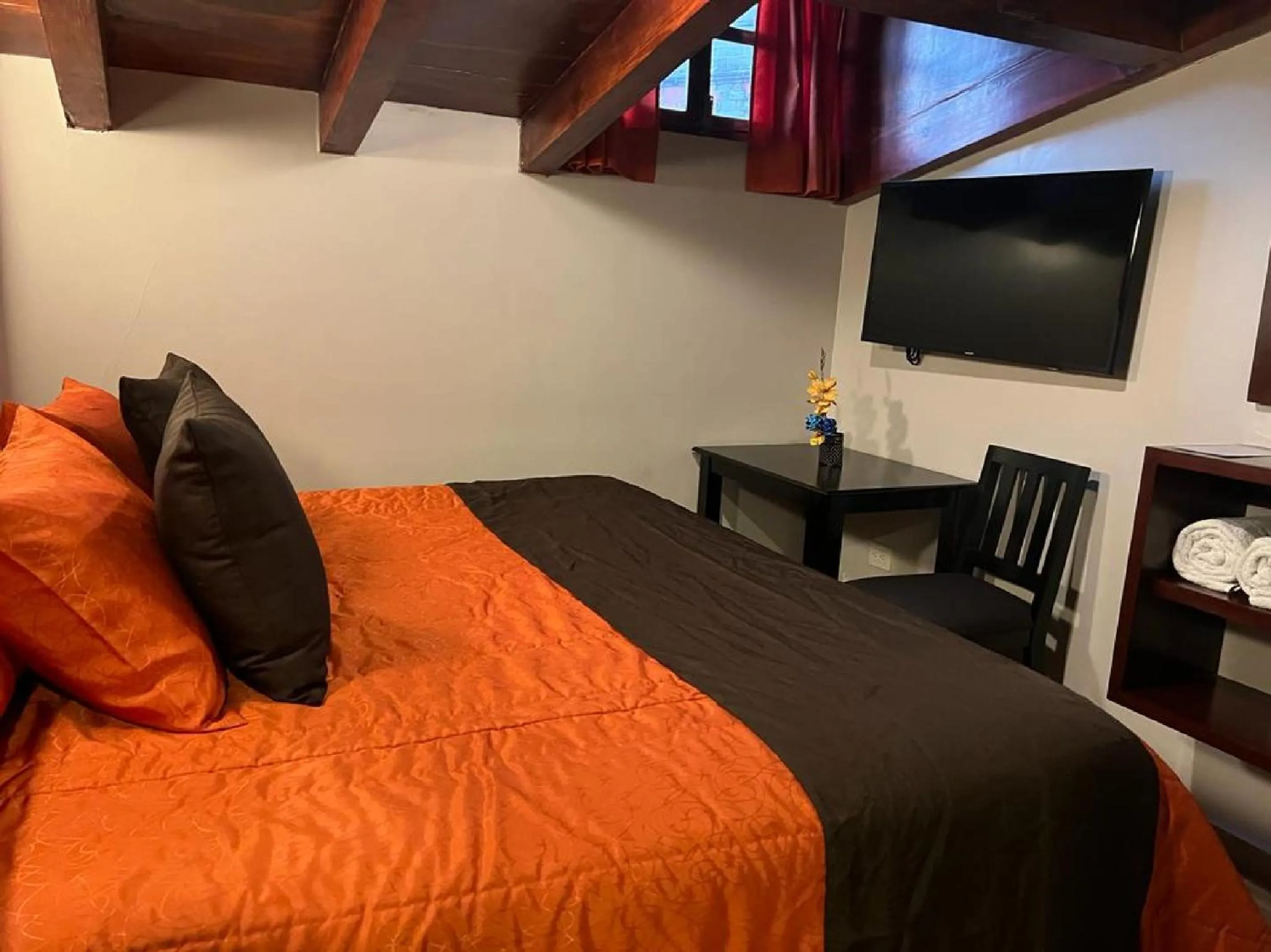 Bed in Hotel Paraiso Real Plus